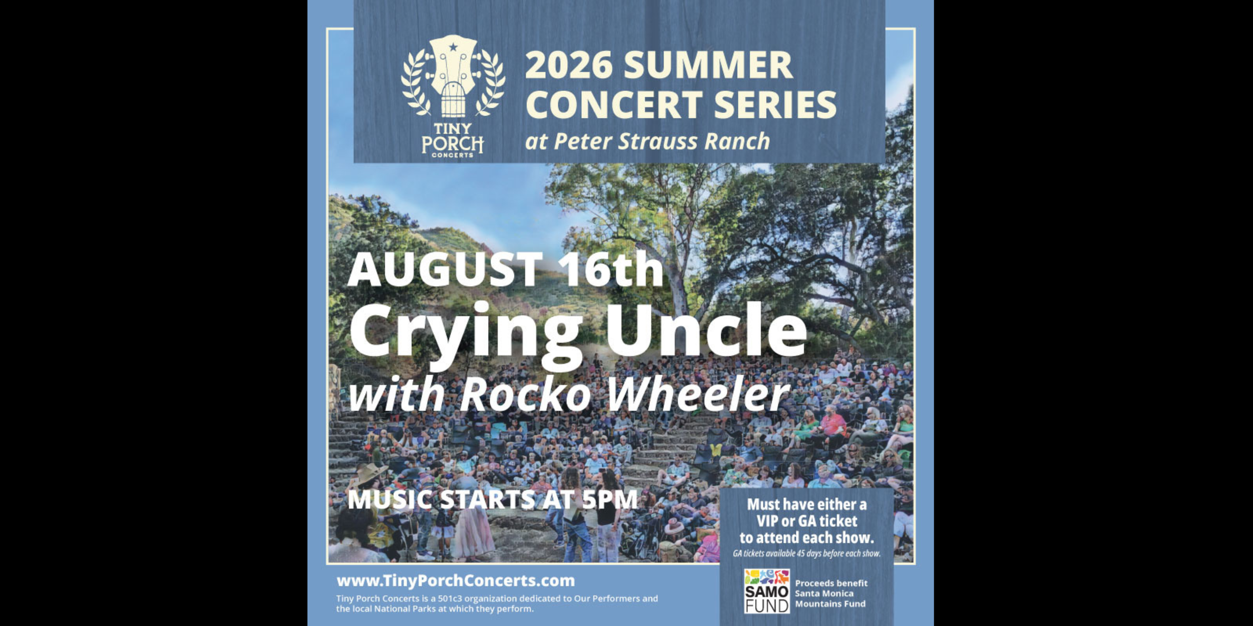 Tiny Porch Concert:  Crying Uncle