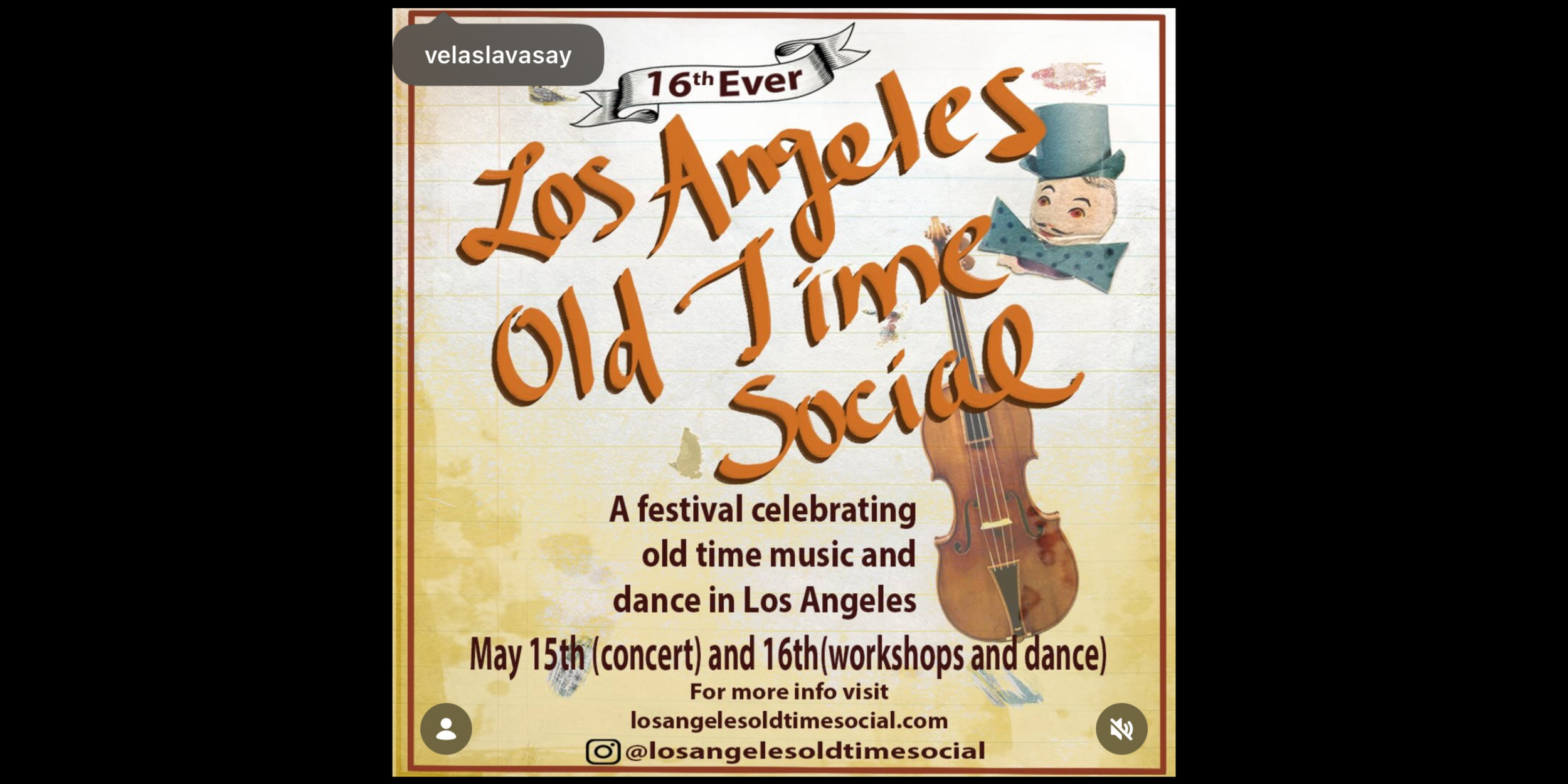Los Angeles Old Time Social (Workshops and Dance)