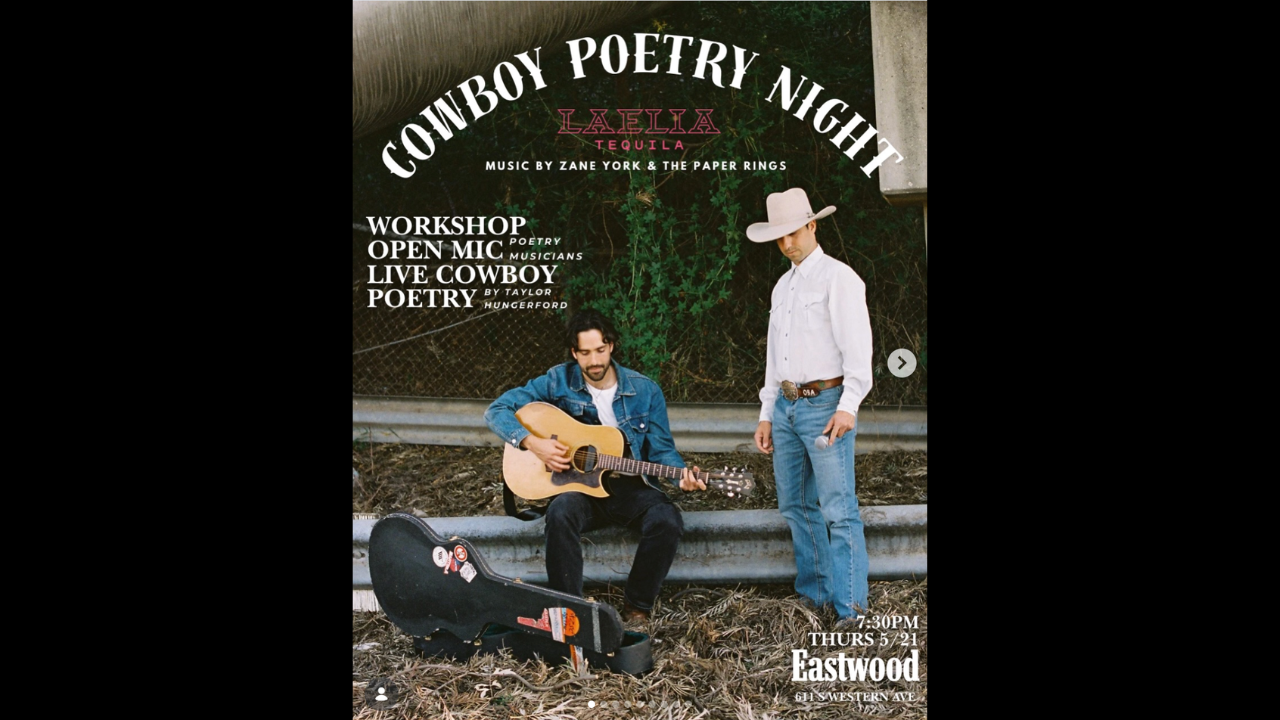 Cowboy Poetry Night