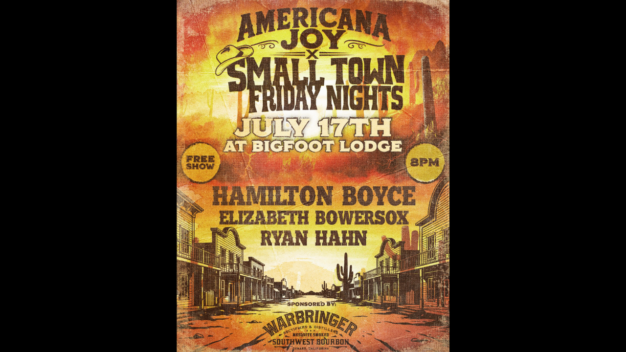 Americana Joy X Small Town Friday Nights