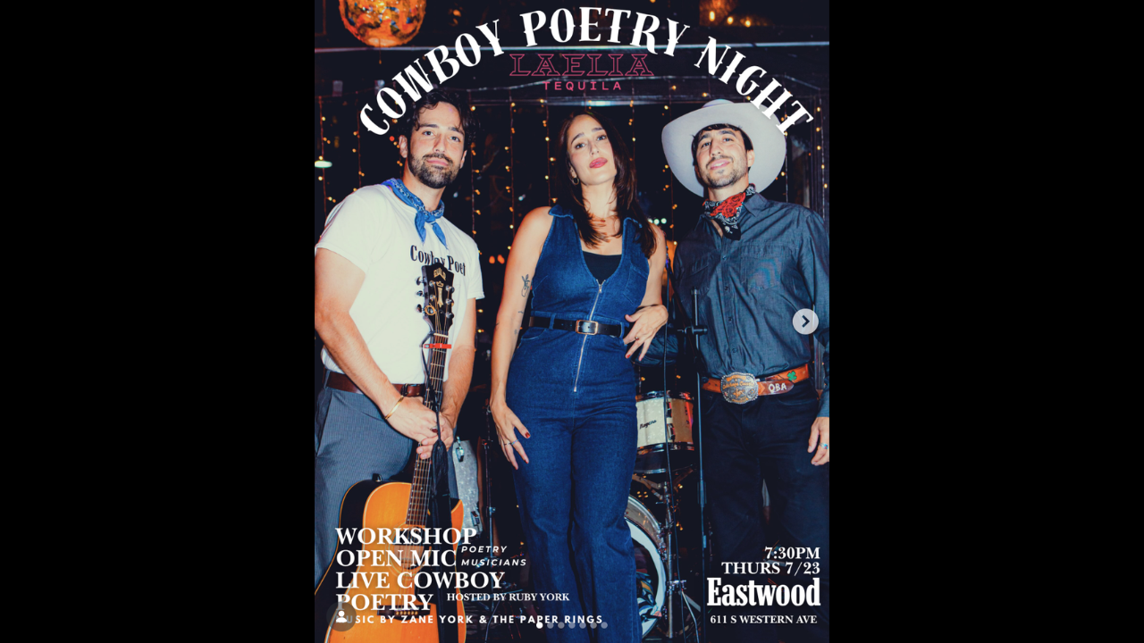 Cowboy Poetry Night