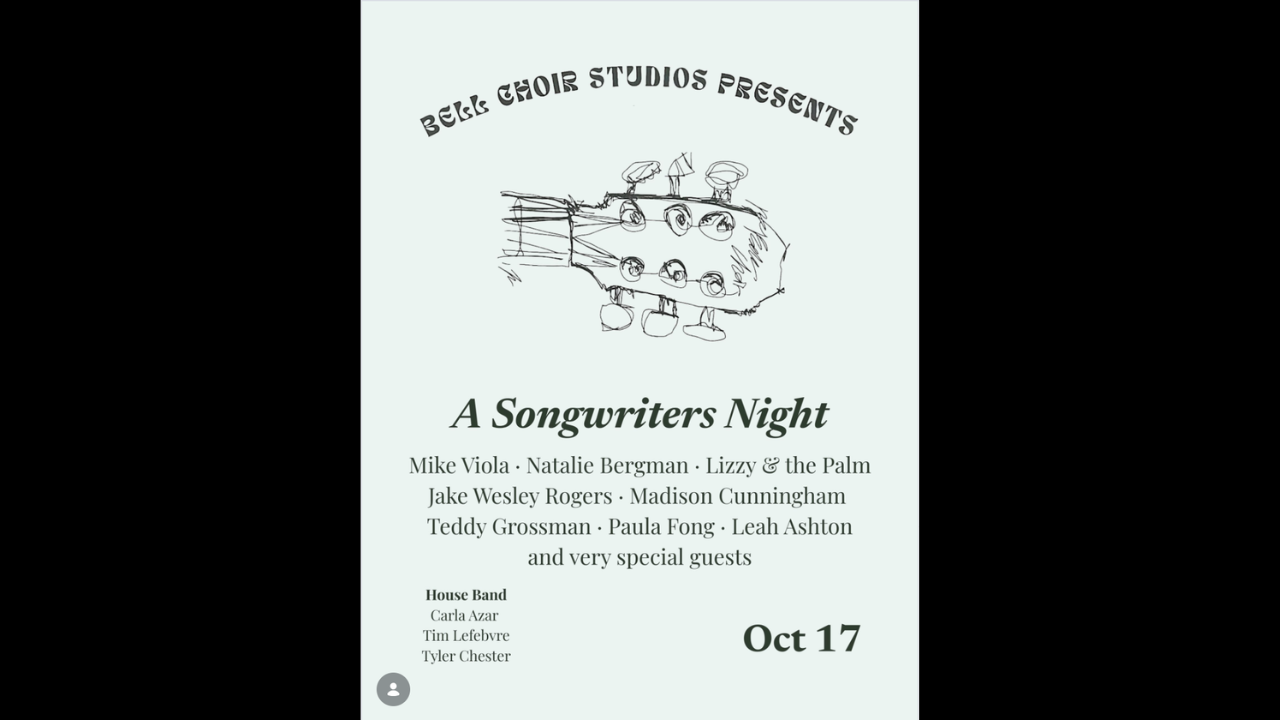 A Songwriters Night