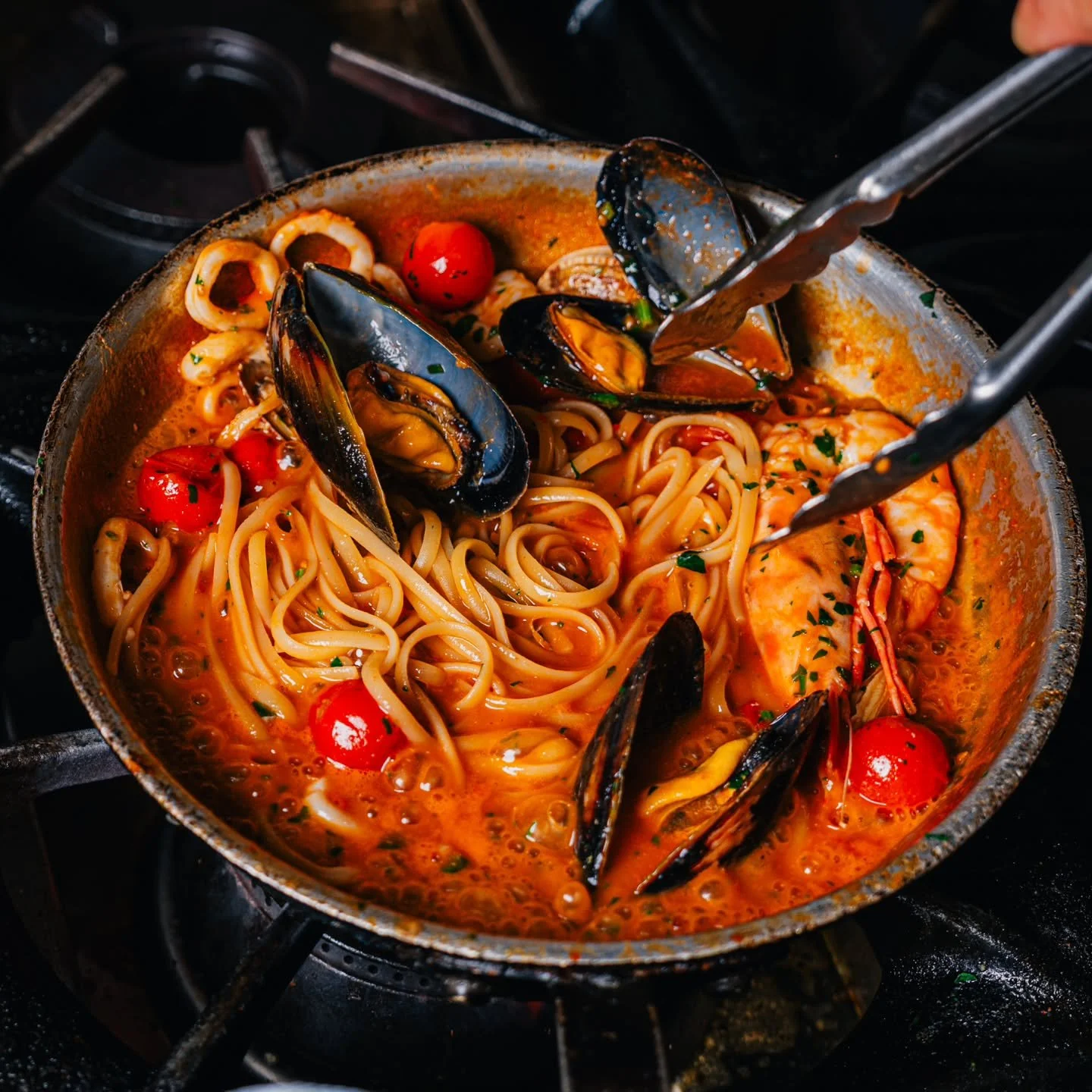 🔥 Fresh from the pan.
Our Linguine alla Pescatora &ndash; simple, rich, unforgettable.

🇮🇹 Italian soul in Bentleigh.