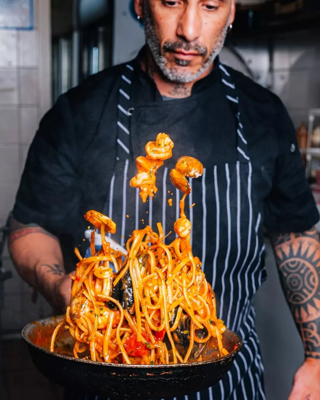 🔥 Pasta in motion, passion on the plate.
At T&Aacute;VOLA every dish honours the traditions that make Italian food loved around the world.

Book your table and taste it tonight.