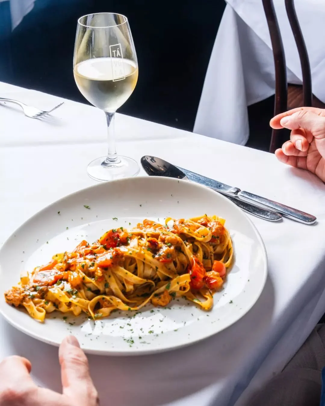 Whether you&rsquo;re in the mood for a relaxed long lunch or a simple pasta and a glass of wine, our lunch menu is available Thursday to Sunday.

Choose from our $29 lunch options or explore our full &agrave; la carte menu, both available at lunch. B