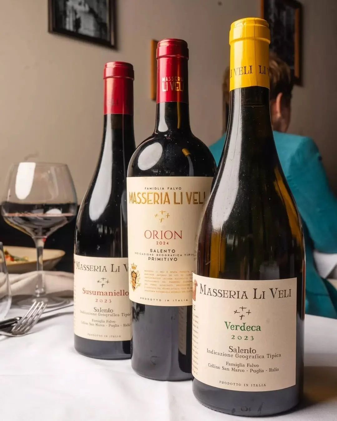 Join us for A Night in Sud at T&Aacute;VOLA 🍷

An evening dedicated to the soulful wines and flavours of Southern Italy.
Together we&rsquo;ll travel through Puglia with a four-course dinner, each dish thoughtfully paired with wines from Masseria Li 