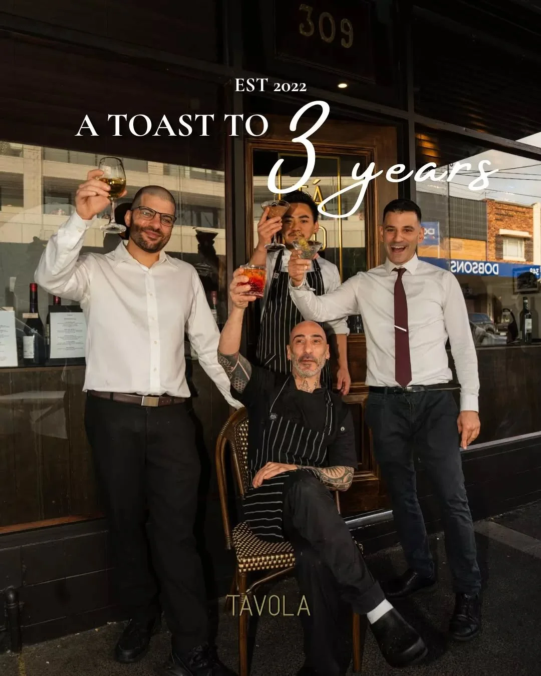 🎉 T&Aacute;VOLA is 3! Buon Compleanno! 🎉

Three years ago, we opened our doors with a simple idea: to create a place where good food, good wine and good company could come together around the same table.

Since then, we've shared thousands of meals