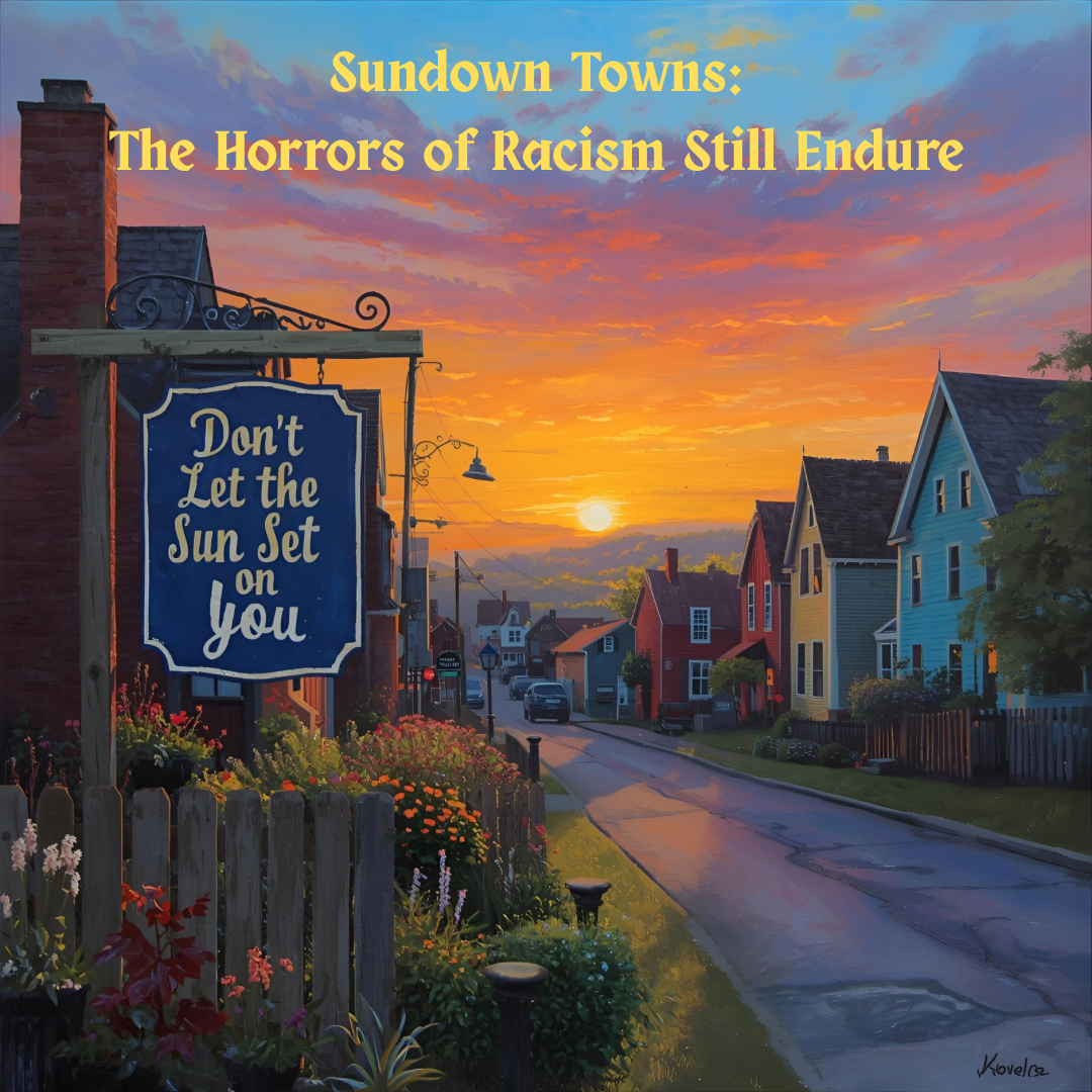 Sundowntown Map Sundown Towns: The Horrors of Racism Still Endure — Oddity Shop Podcast