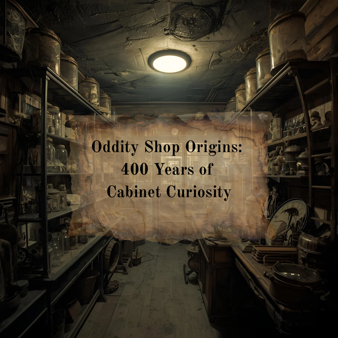Oddity Shop Origins: 400 Years of Cabinet Curiosities