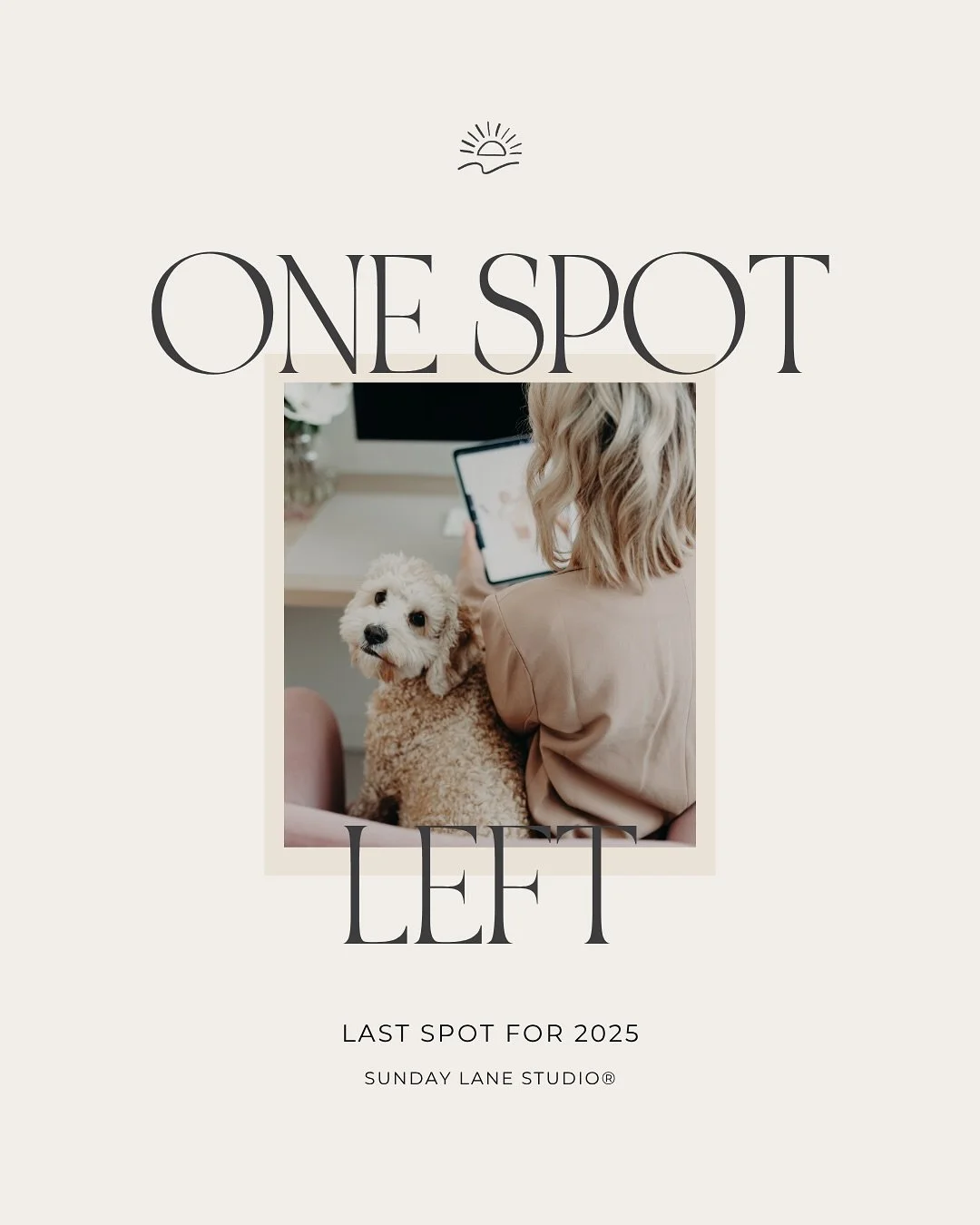 Oh wow&hellip; I can&rsquo;t believe I&rsquo;m posting this already, lovelies!

I have just one spot left for 2025. Pinch me, where has the time gone?

If you&rsquo;ve been thinking about working with me and want your project booked in for this year,