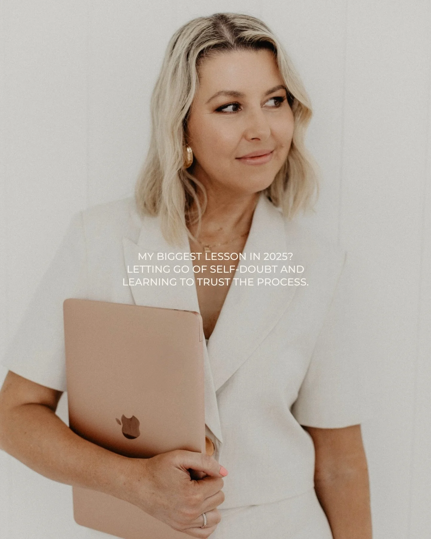 Sharing this with other branding and website designers in case you needed it today&hellip;

My biggest lesson this year has been releasing self-doubt and choosing to trust the process, because our work always deepens when we stop second-guessing ours