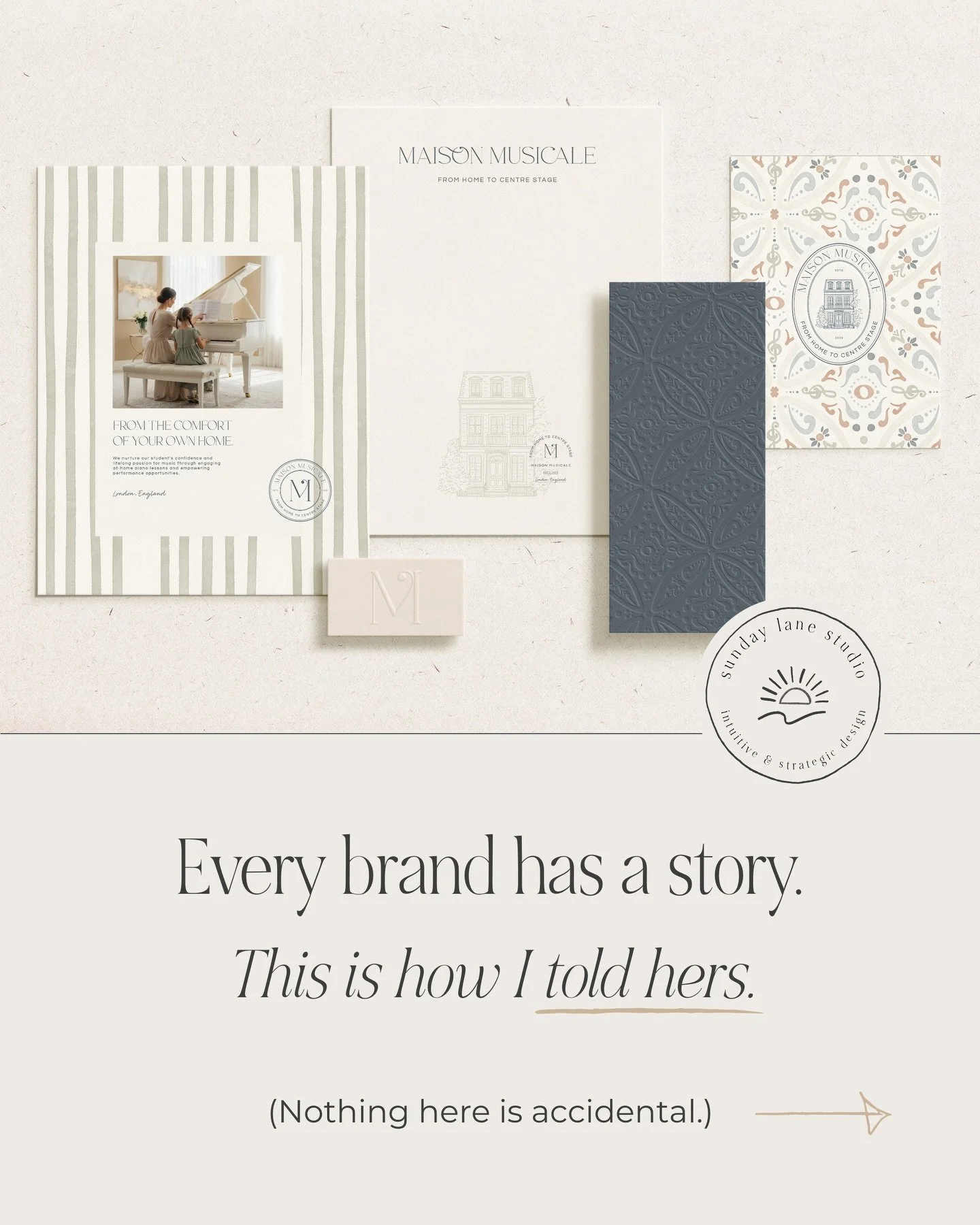 Storytelling in brand identities changes everything.

When a brand is built around meaning &mdash; place, emotion and intention &mdash; it becomes more than something that looks beautiful. It becomes memorable. Recognisable. Elevated beyond what most