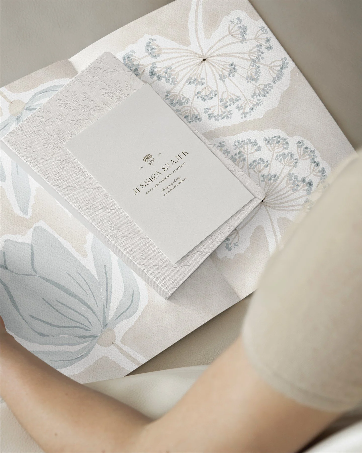 1/3 ✨ Brand reveal for Jessica Stajek⁠
⁠
Warm, refined, quietly premium, and deeply intentional. This brand identity was created for an ecommerce consultant who wanted to feel trusted immediately, with a brand that communicates quality and clarity be