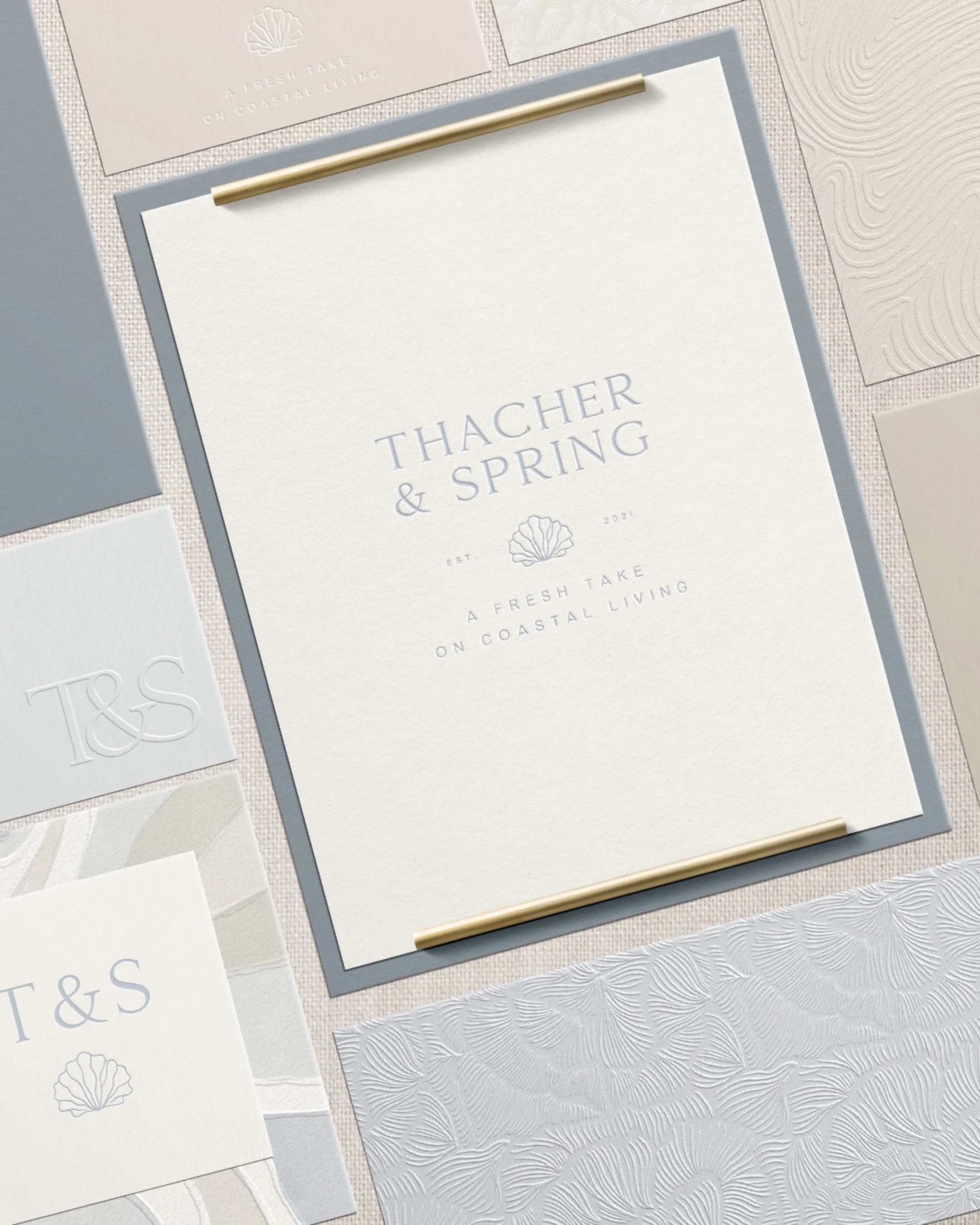 There&rsquo;s something so special about creating a brand that feels exactly like stepping inside the business itself.

Thacher &amp; Spring is a beautiful home, gift and interior design boutique in Hingham, Massachusetts, known for its fresh, clean,
