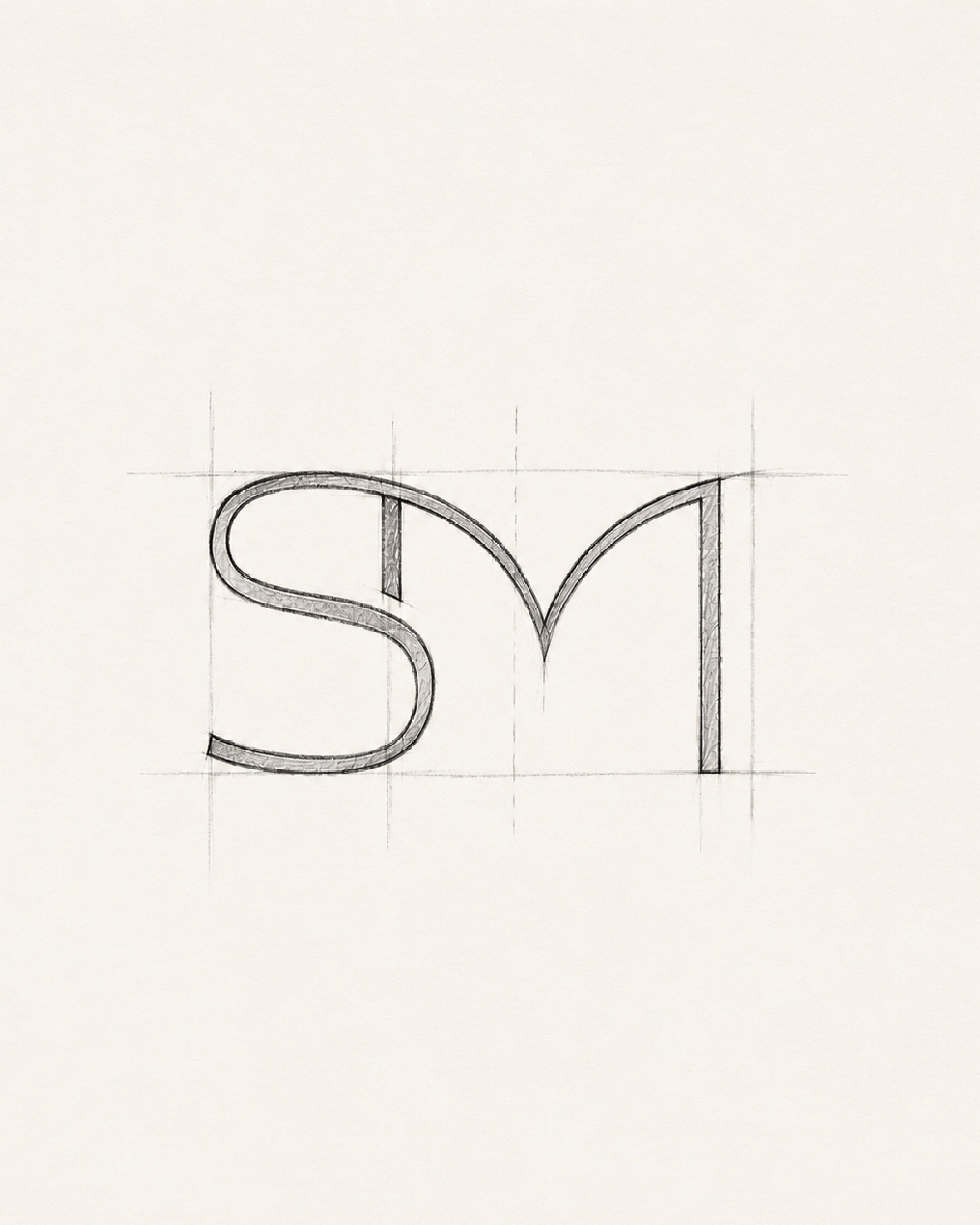 The Studio Miles &ldquo;M&rdquo; was custom drawn to resemble opening doors.

Inspired by architectural floor plans and interior spaces, the shape reflects Kayla&rsquo;s work as an interior designer. But it also carries a more personal meaning.

When