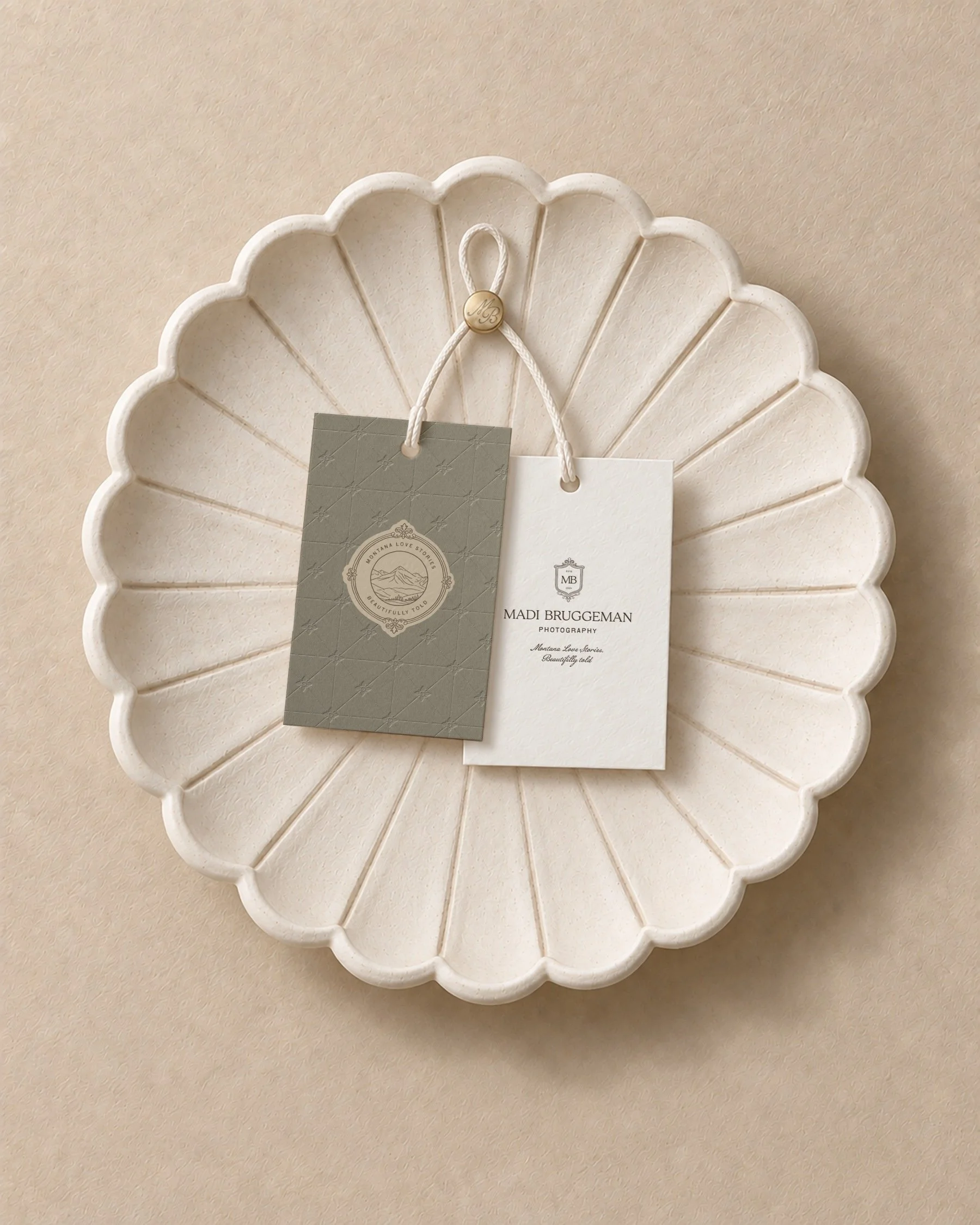 Swing tag mockup set PSD Branding (Copy)