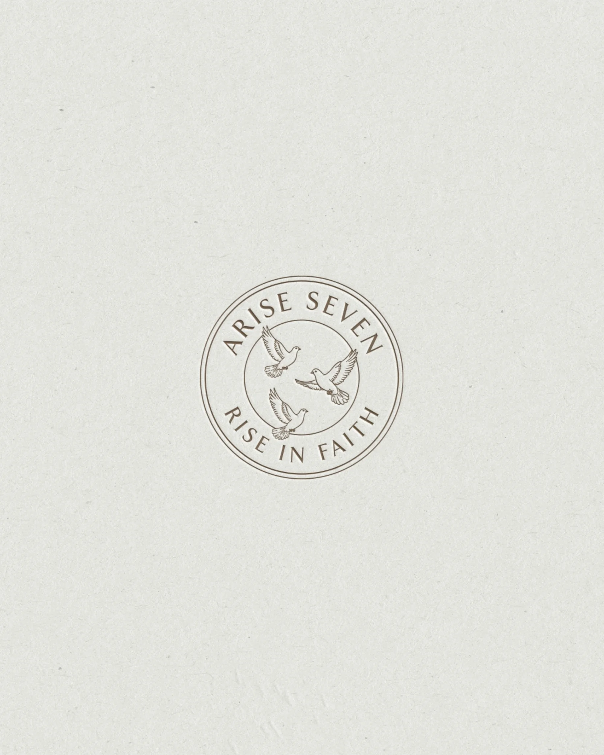 ARISE SEVEN DOVE FAITH BRANDING