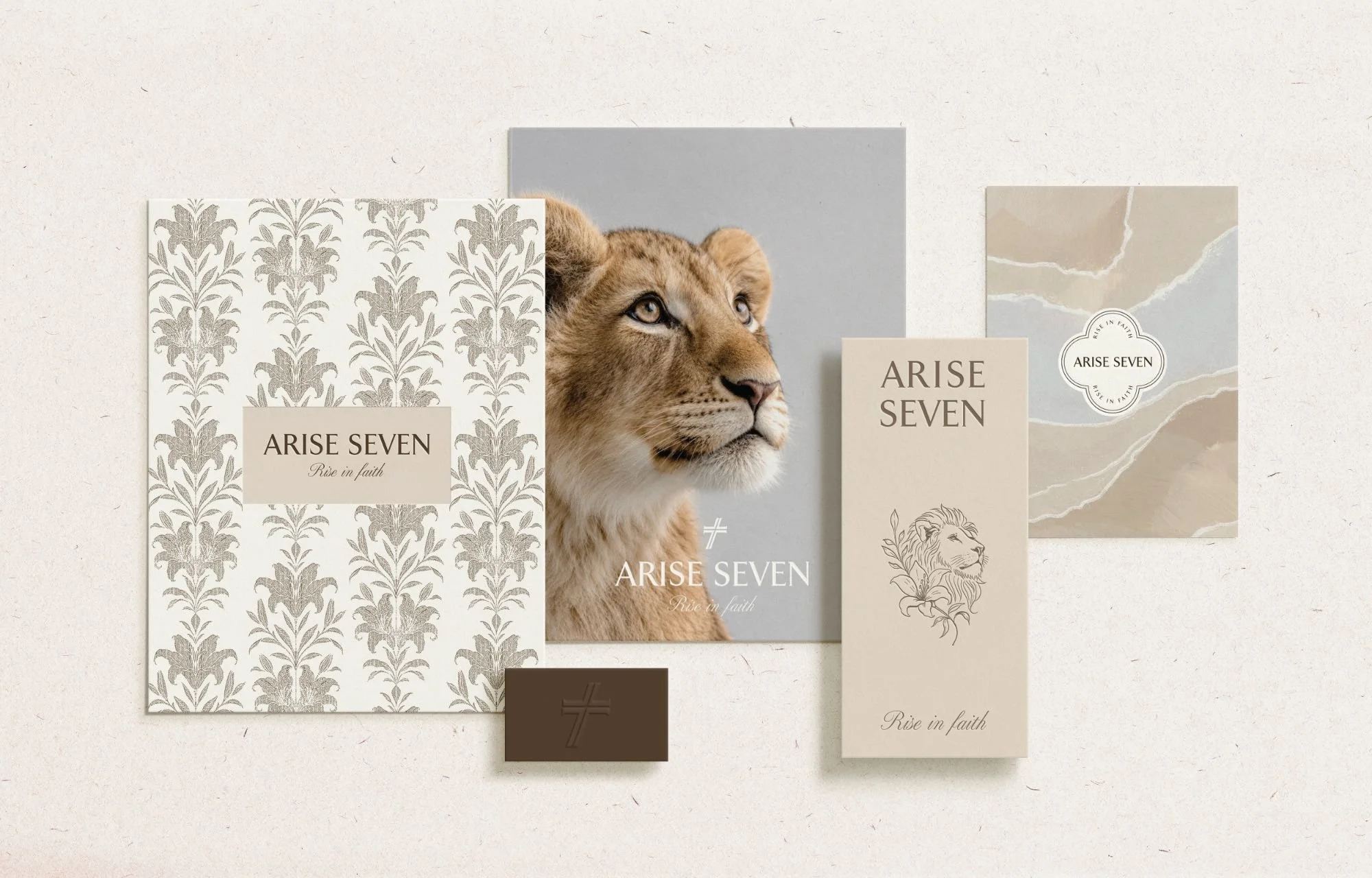 ARISE SEVEN LION FAITH BRANDING