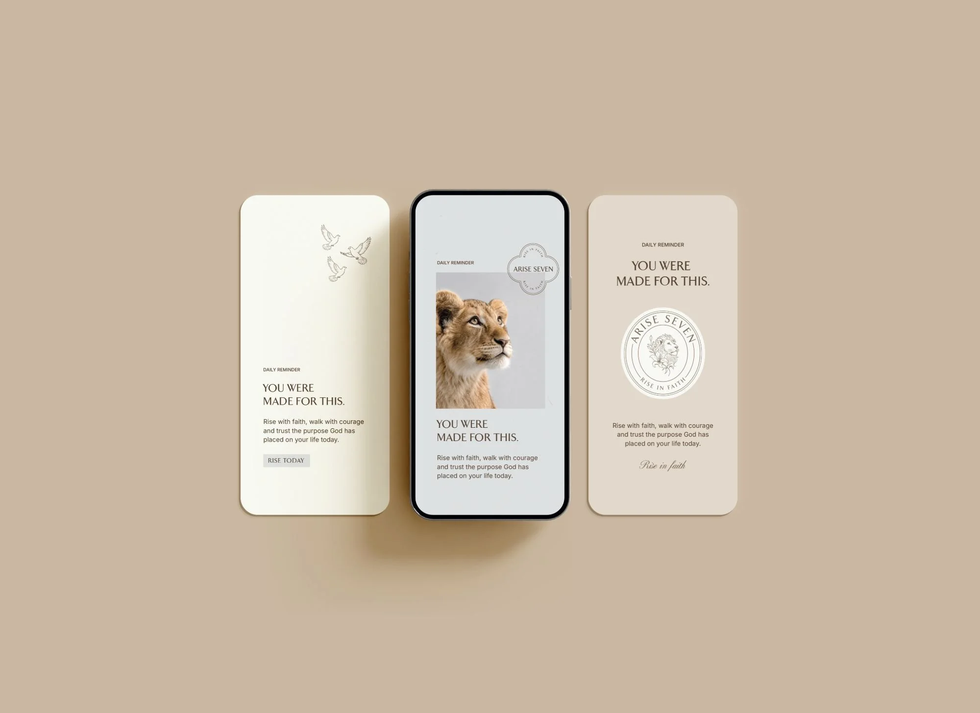 ARISE SEVEN LION BRANDING