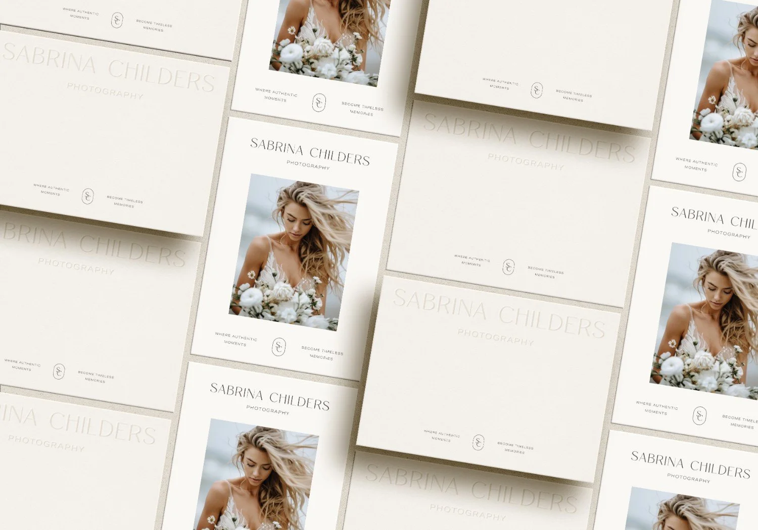 Sabrina Childers Photography branding logo design