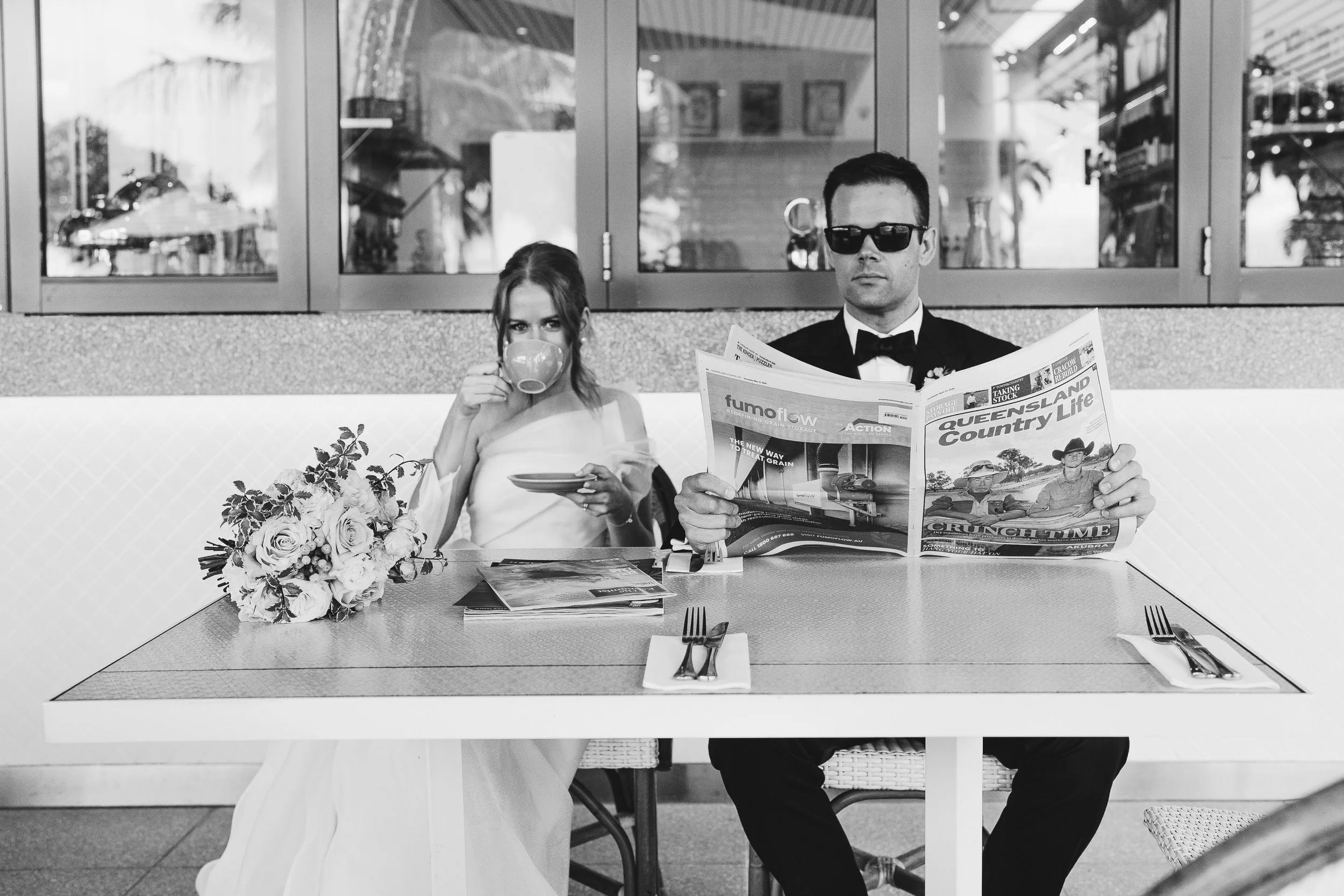 Sneak peak from the weekend capturing Mr &amp; Mrs Korff on their wedding day&hellip; and yes, they were as cool as they look 😎