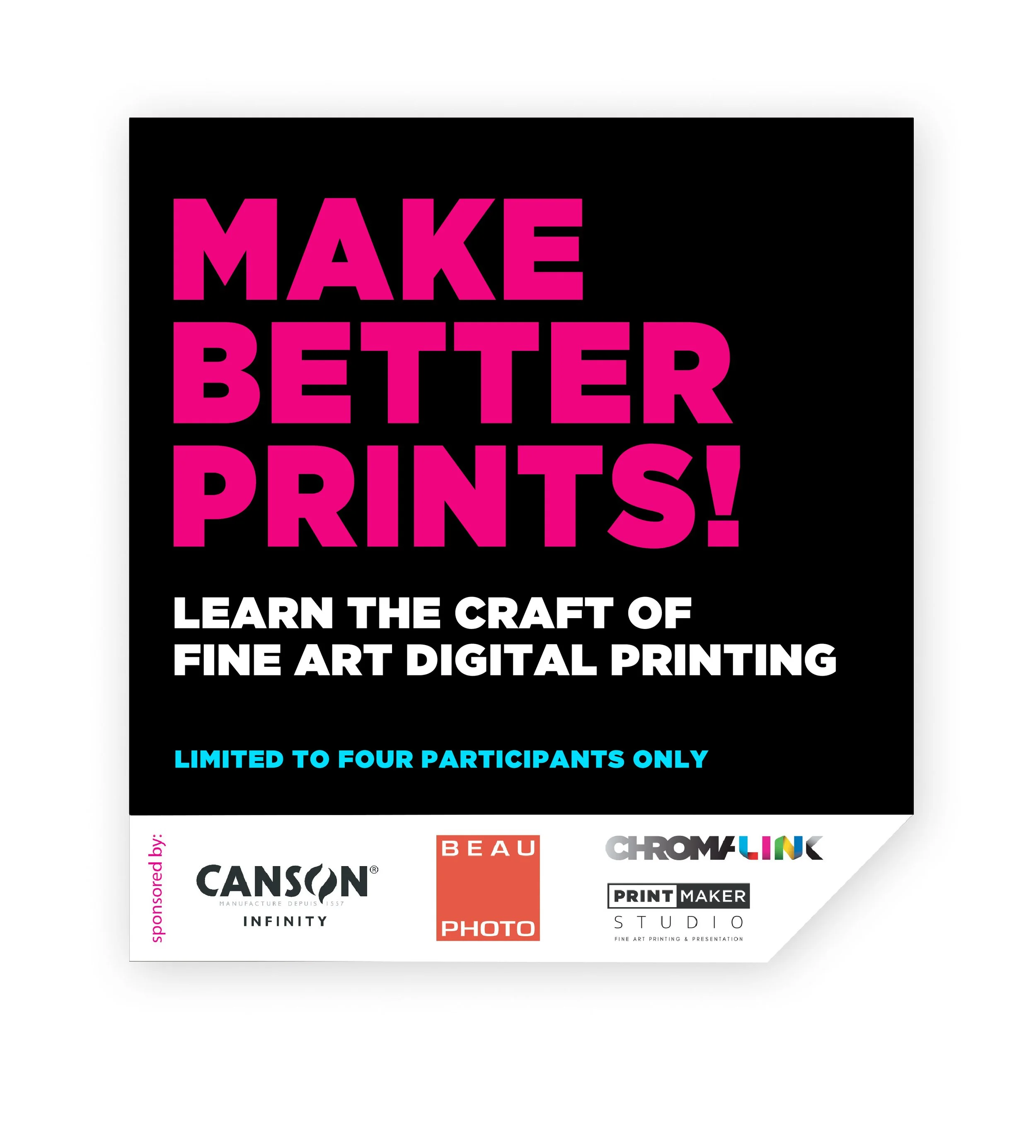 Learn the Craft of Fine Art Digital Printing Workshop