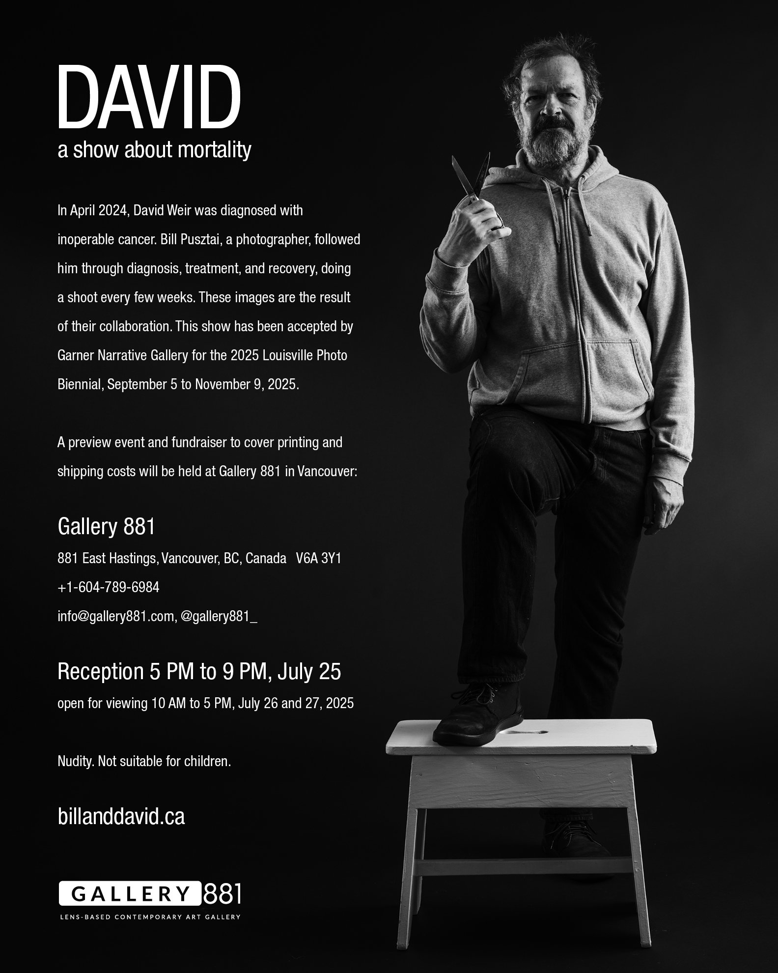 Bill Pusztai: David: a Show About Mortality