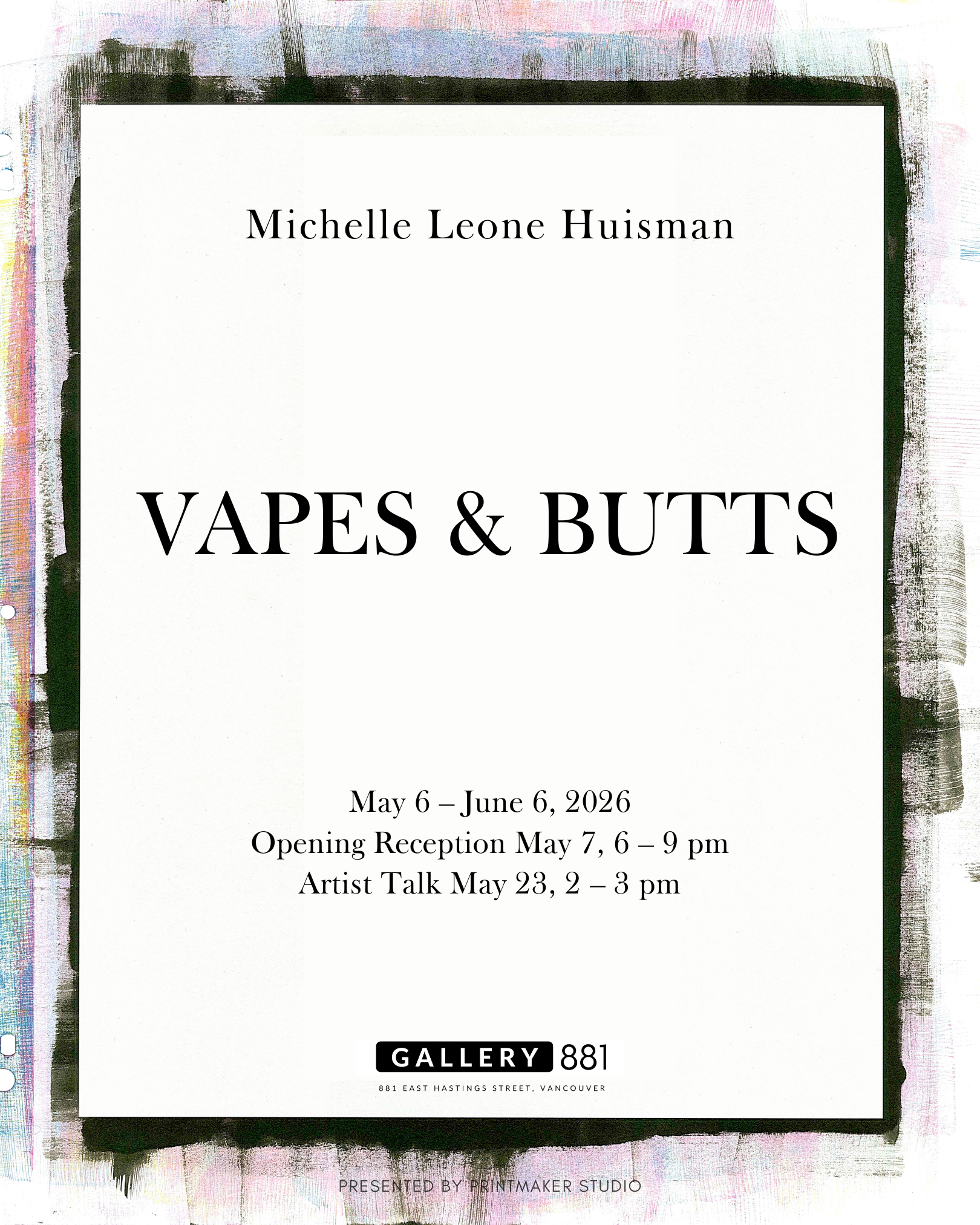 Vapes &amp; Butts by Michelle Leone Huisman
