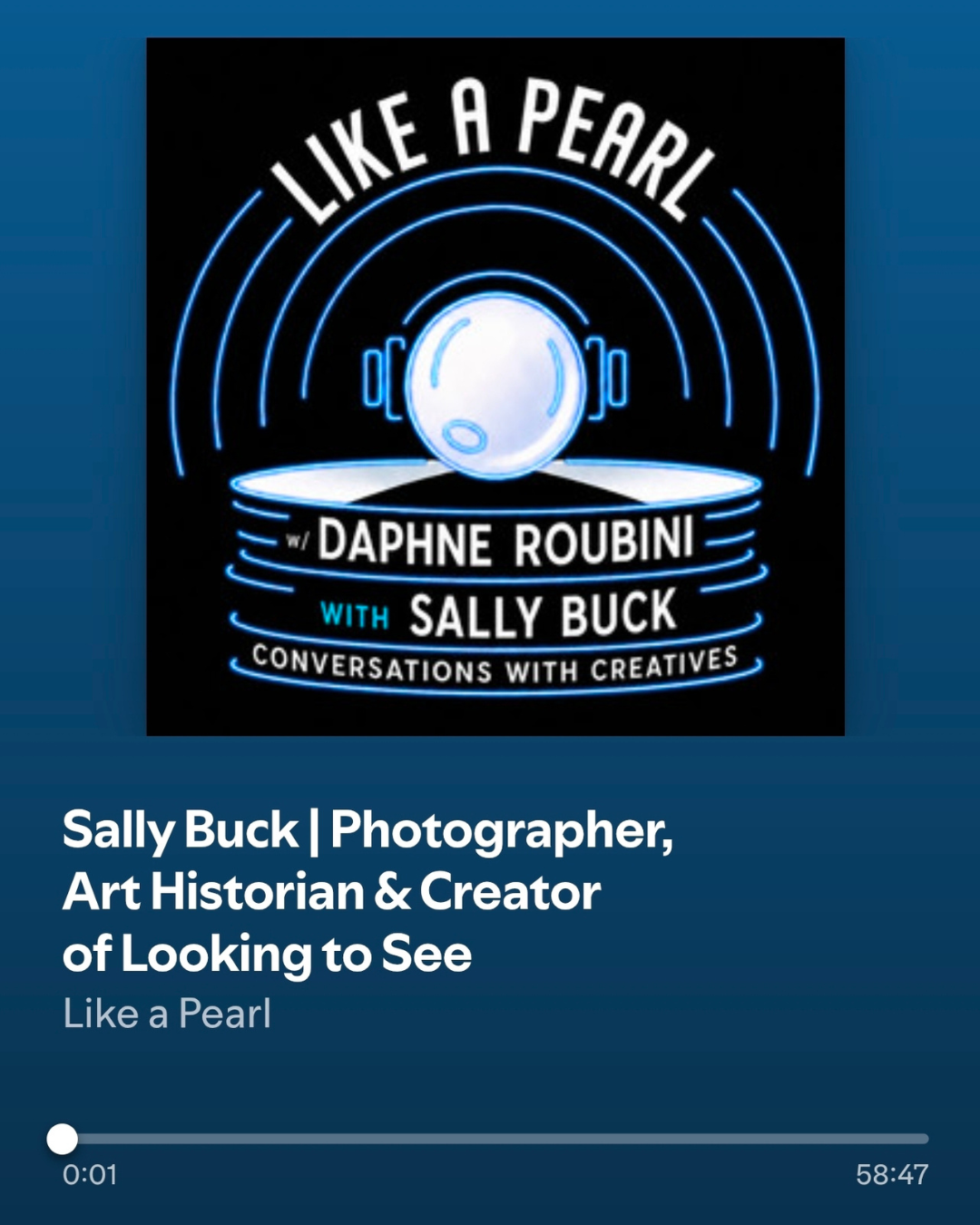 Like a Pearl Daphne Roubini with Sally Buck