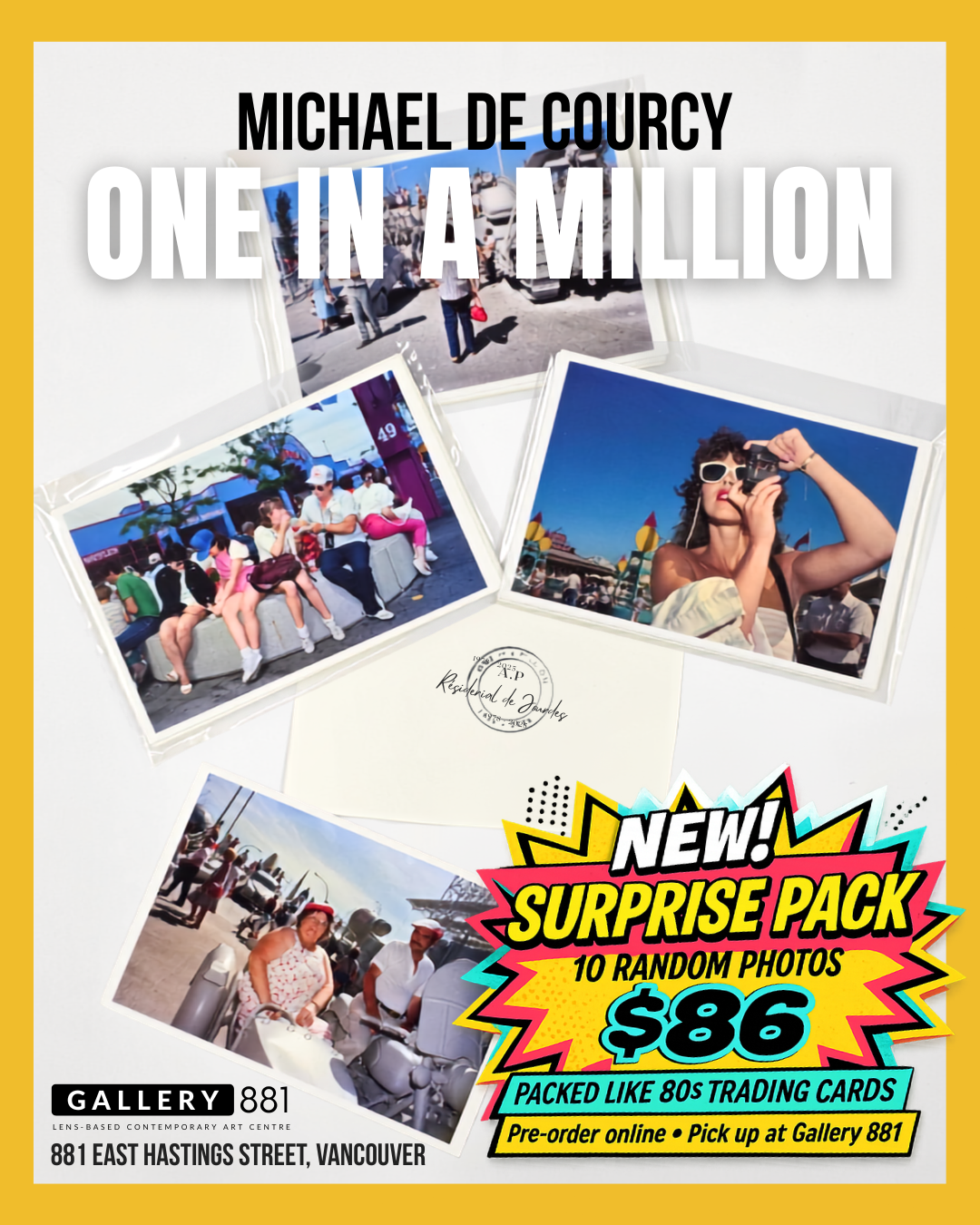 One in a Million Surprise Pack —10 Photos (Artist Proofs)