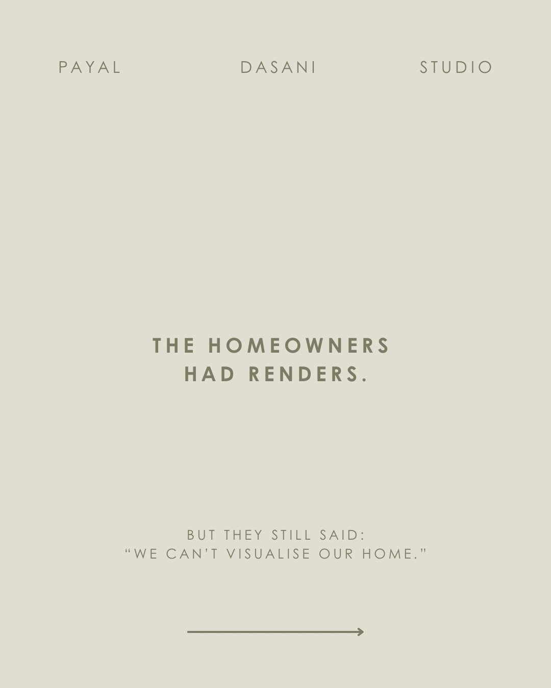 Today I spoke with a homeowner who said something I hear quite often.

They had received renders for their home, but told me:

&ldquo;The materials and fixtures in the render look really different from the samples we chose.&rdquo;

Because of that, t