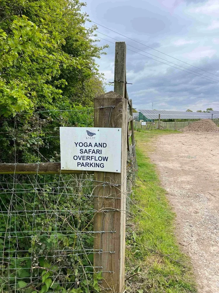 Overflow car park and Kindred Sauna parking