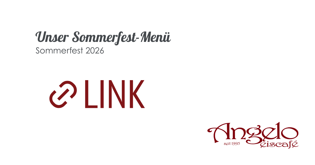 Unser Sommerfest-Menü