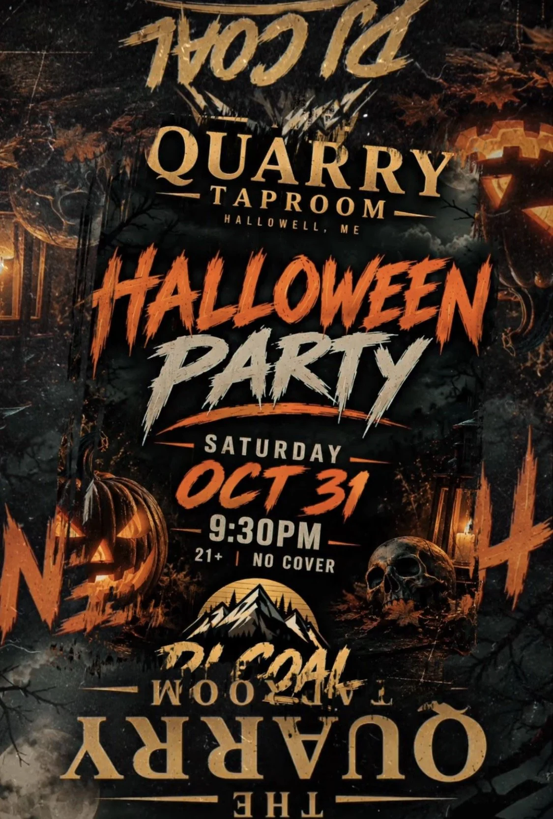 Quarry Tap Room Halloween Party with DJ Coal
