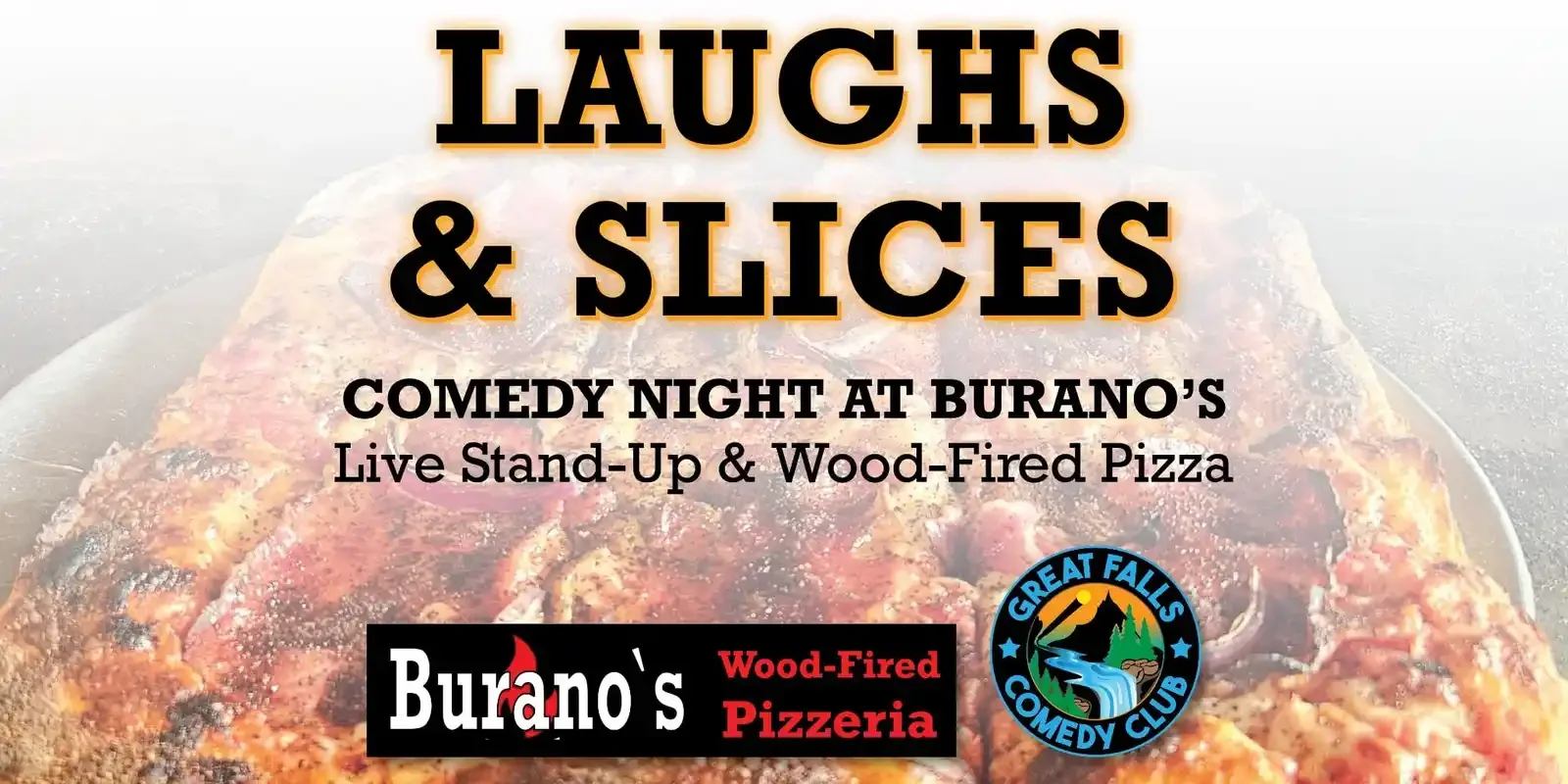 Comedy Night at Burano’s Wood-Fired Pizzeria