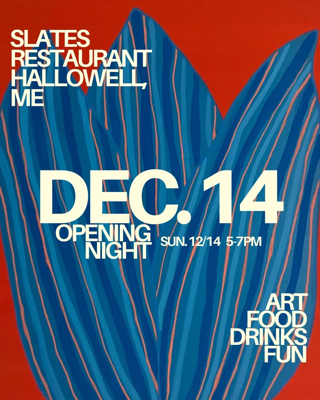 Art Opening Night  at Slate's: Miriam Webber