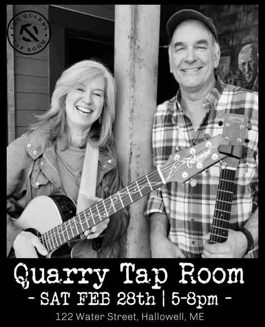 Katie Daggett and Ed Desjardins at The Quarry Tap Room 