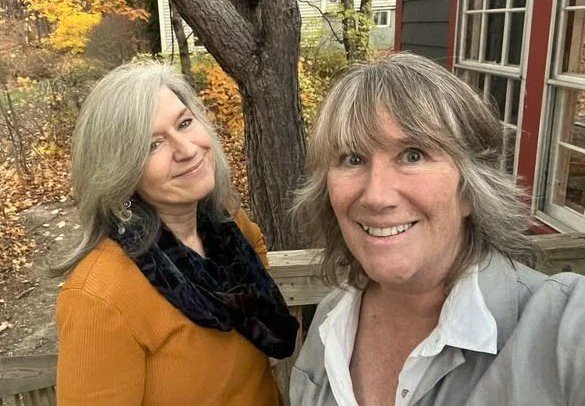 Marcia Gallagher and Katie Daggett at Slate's Restaurant 