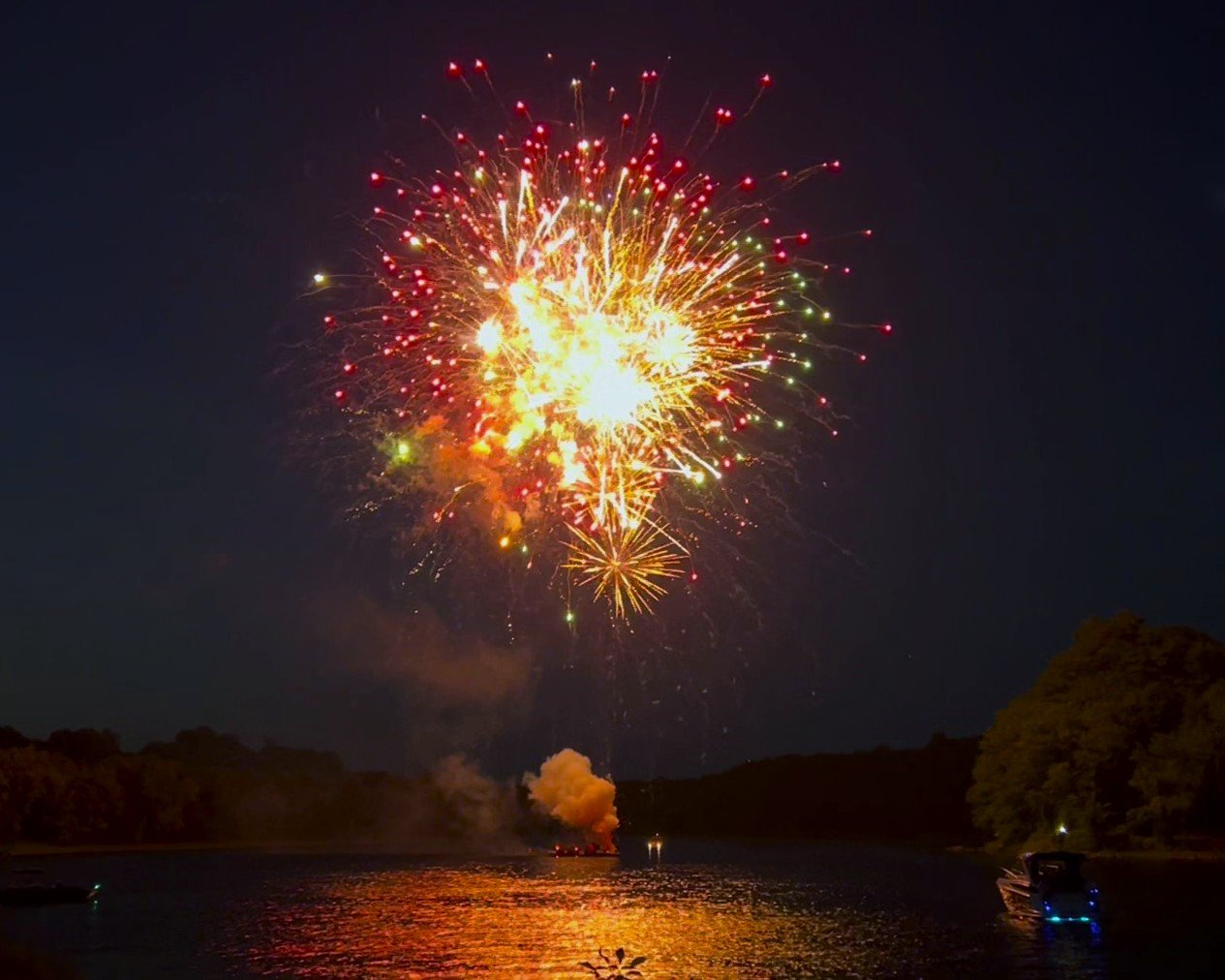 Old Hallowell Day Fireworks