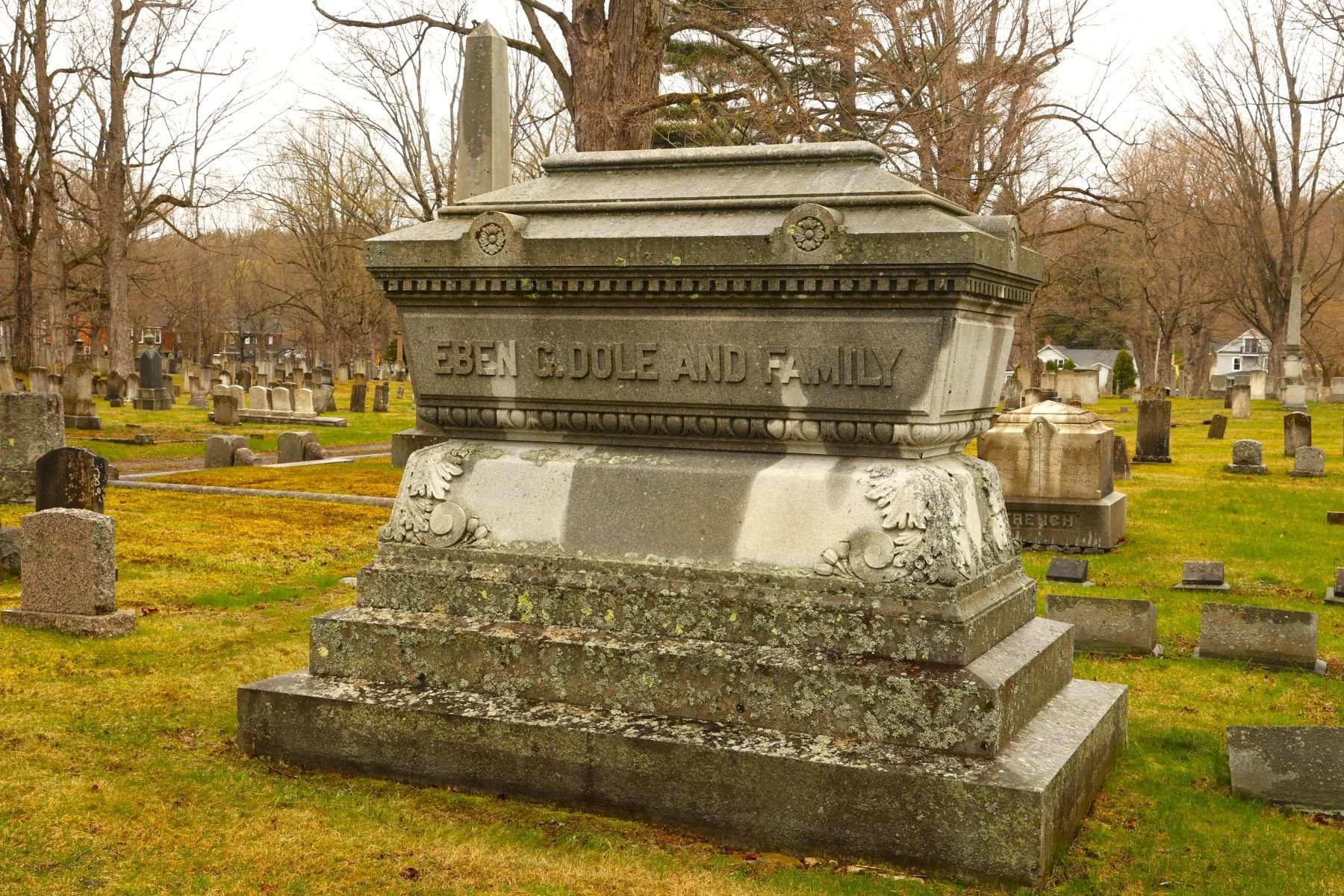 Ebenezer Dole founded the first abolitionist organization in Maine is house in Hallowell.