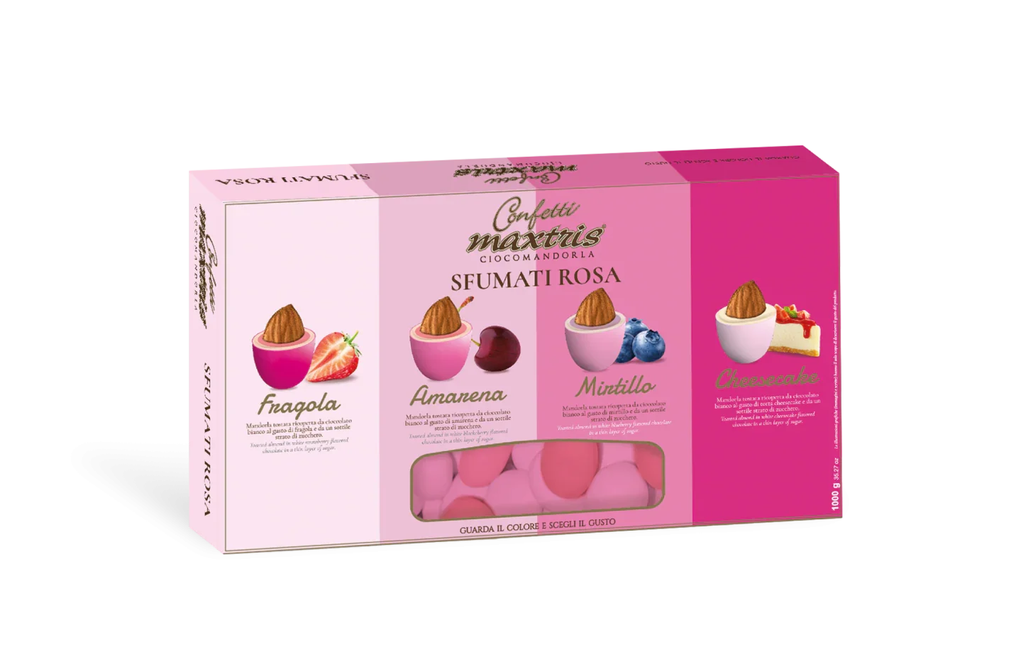 CONFETTI SFUMATI ROSA