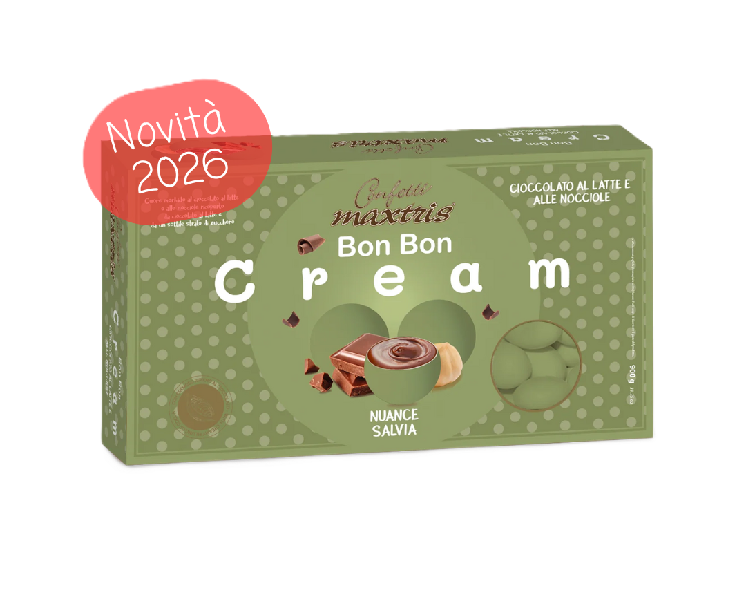 CONFETTI BON BON CREAM VERDE SALVIA