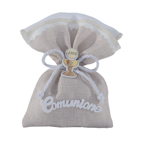 SACCHETTO COMUNIONE COMPLETO - 12 PEZZI