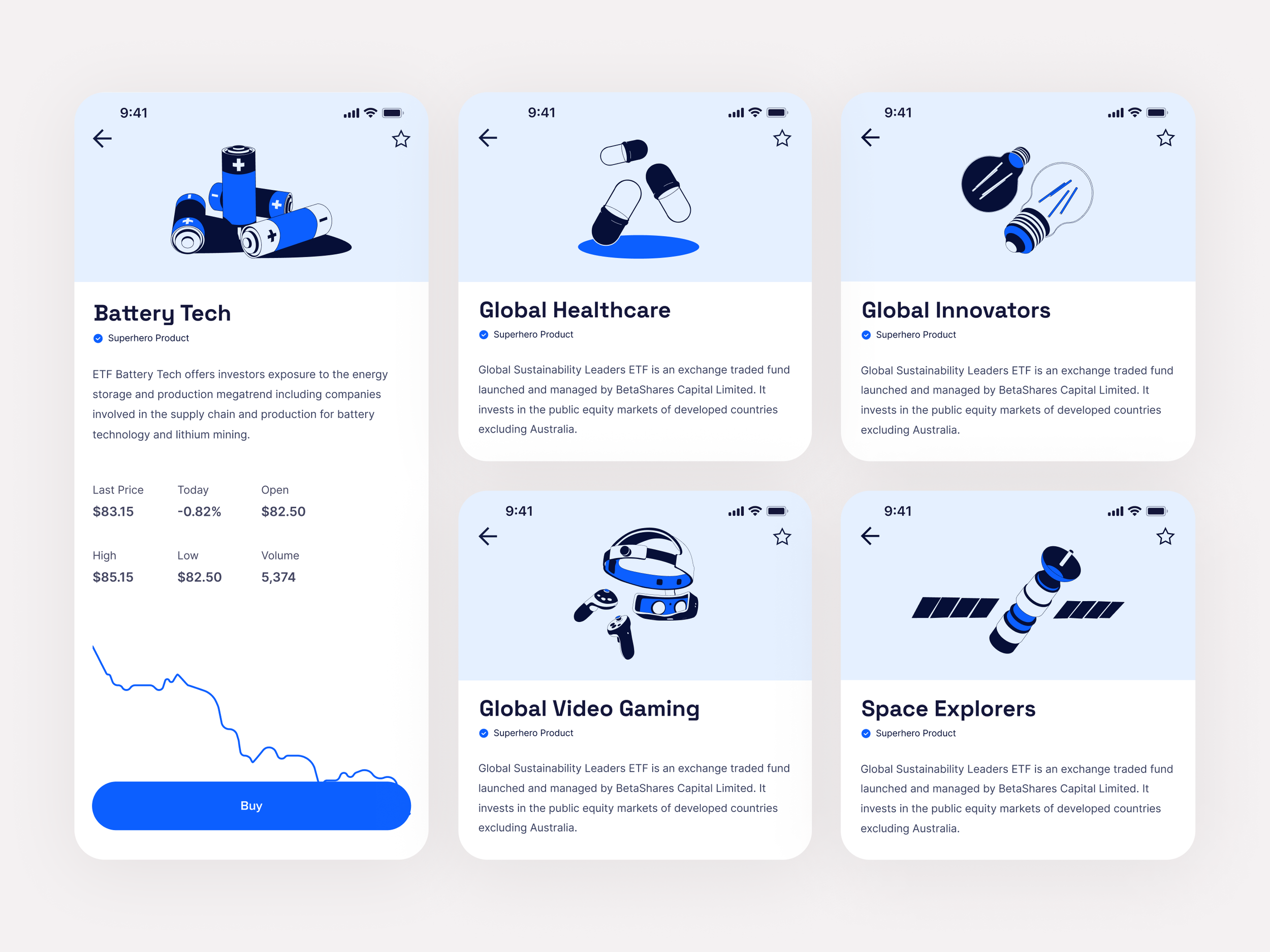 Superhero  - Illustration Suite