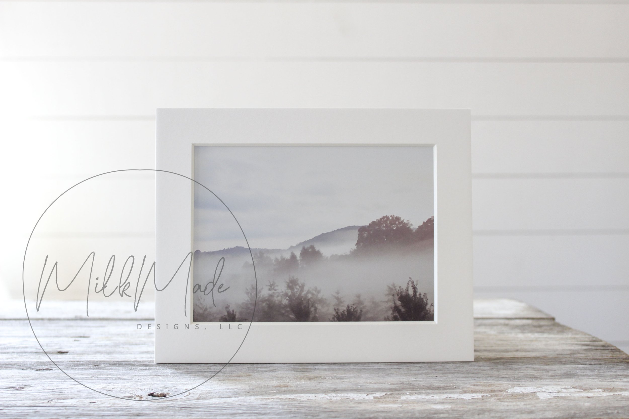 "Mountain Morning" Matted Print