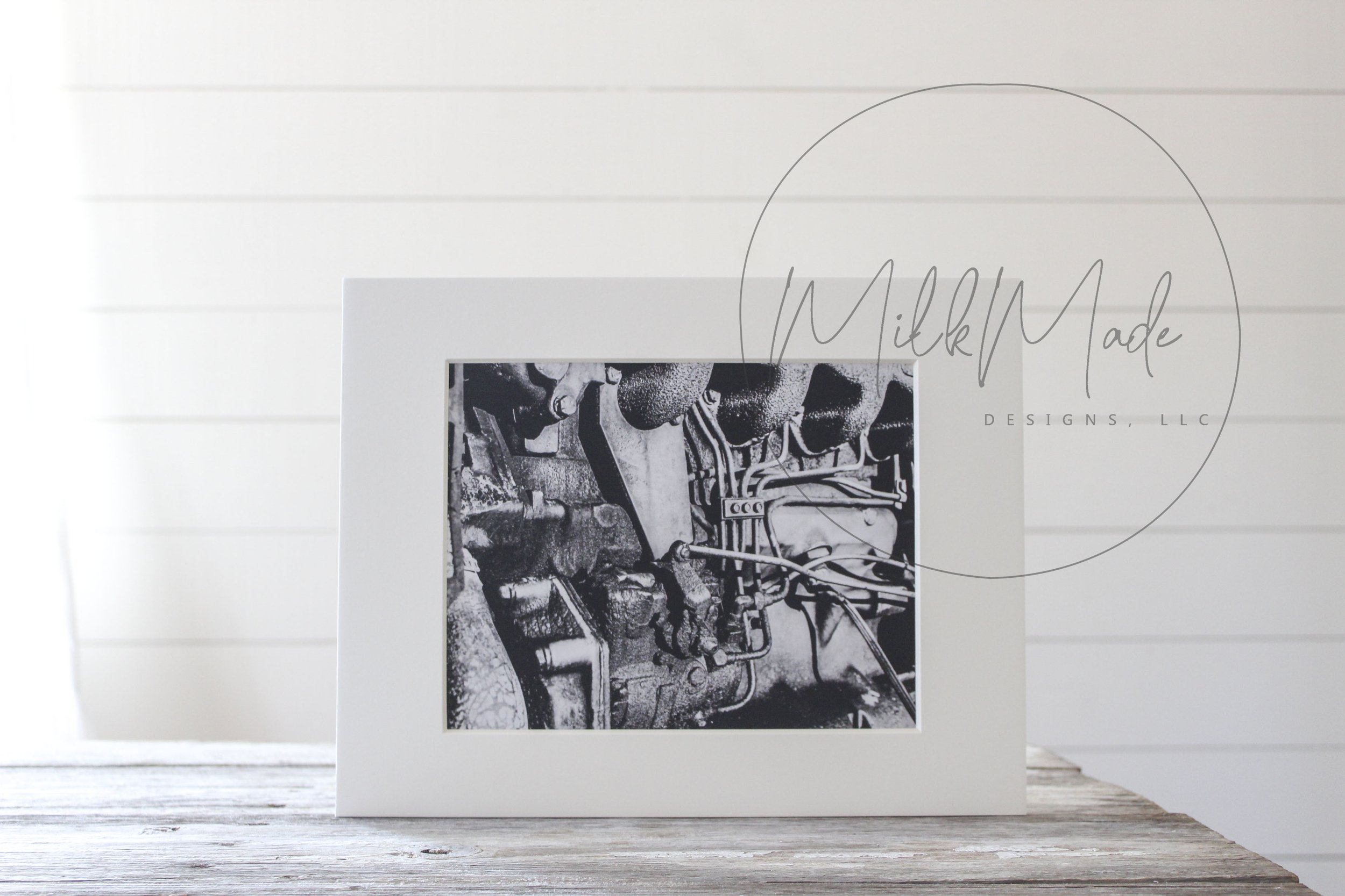 "Old Faithful" Matted Print