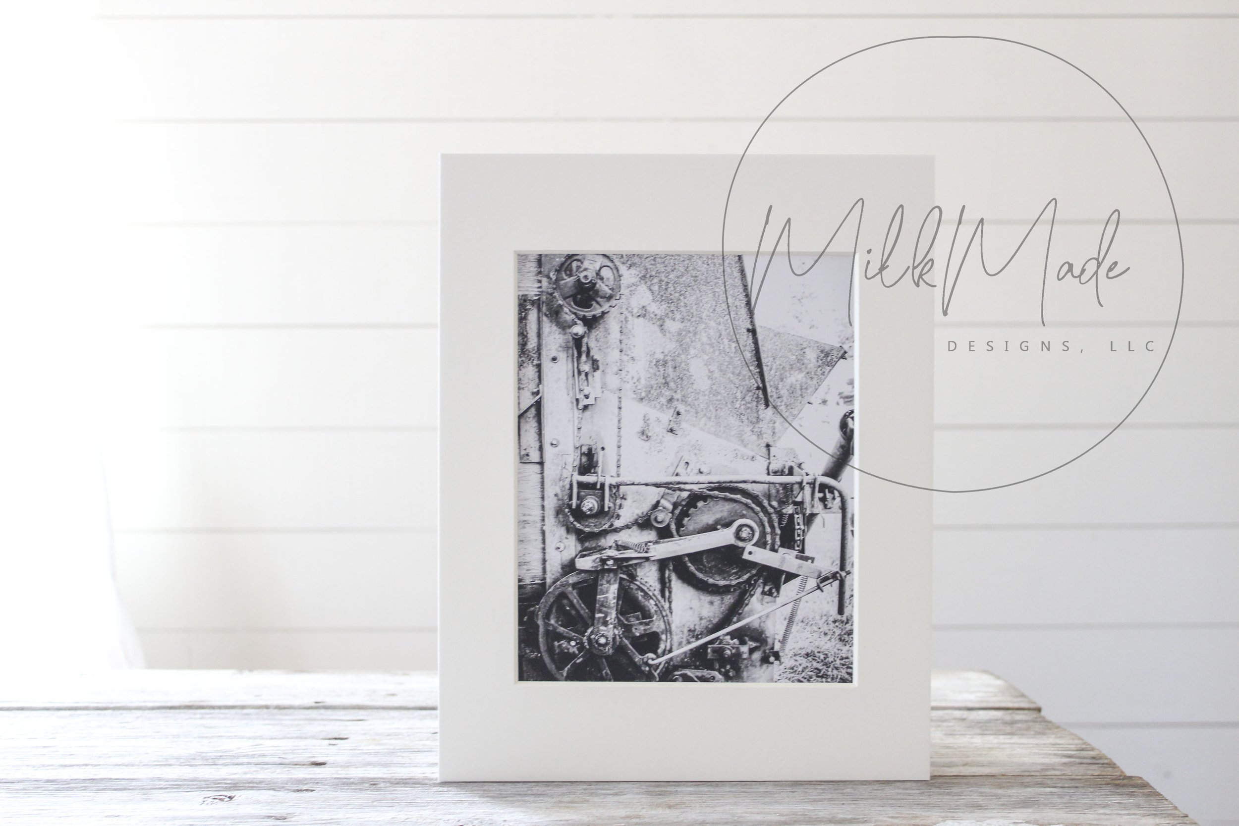 "Silage" Matted Print