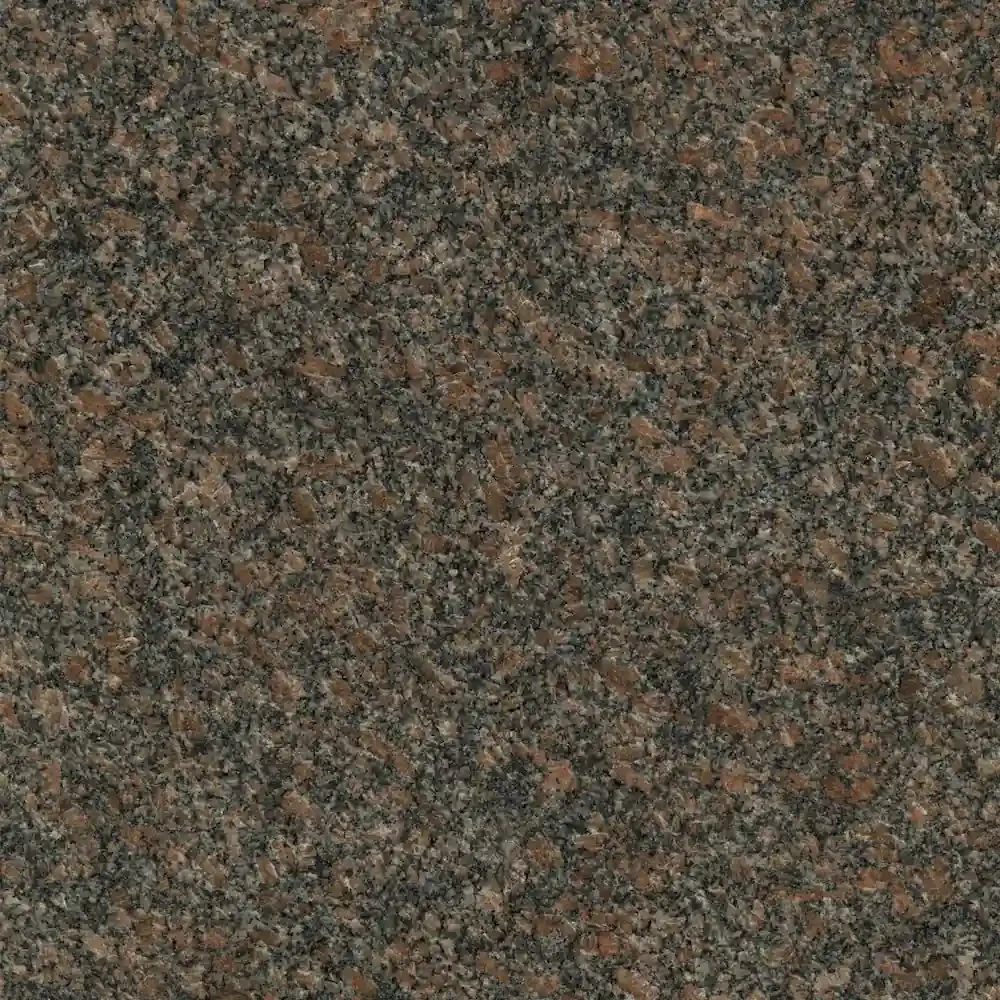 Brown granite color sample