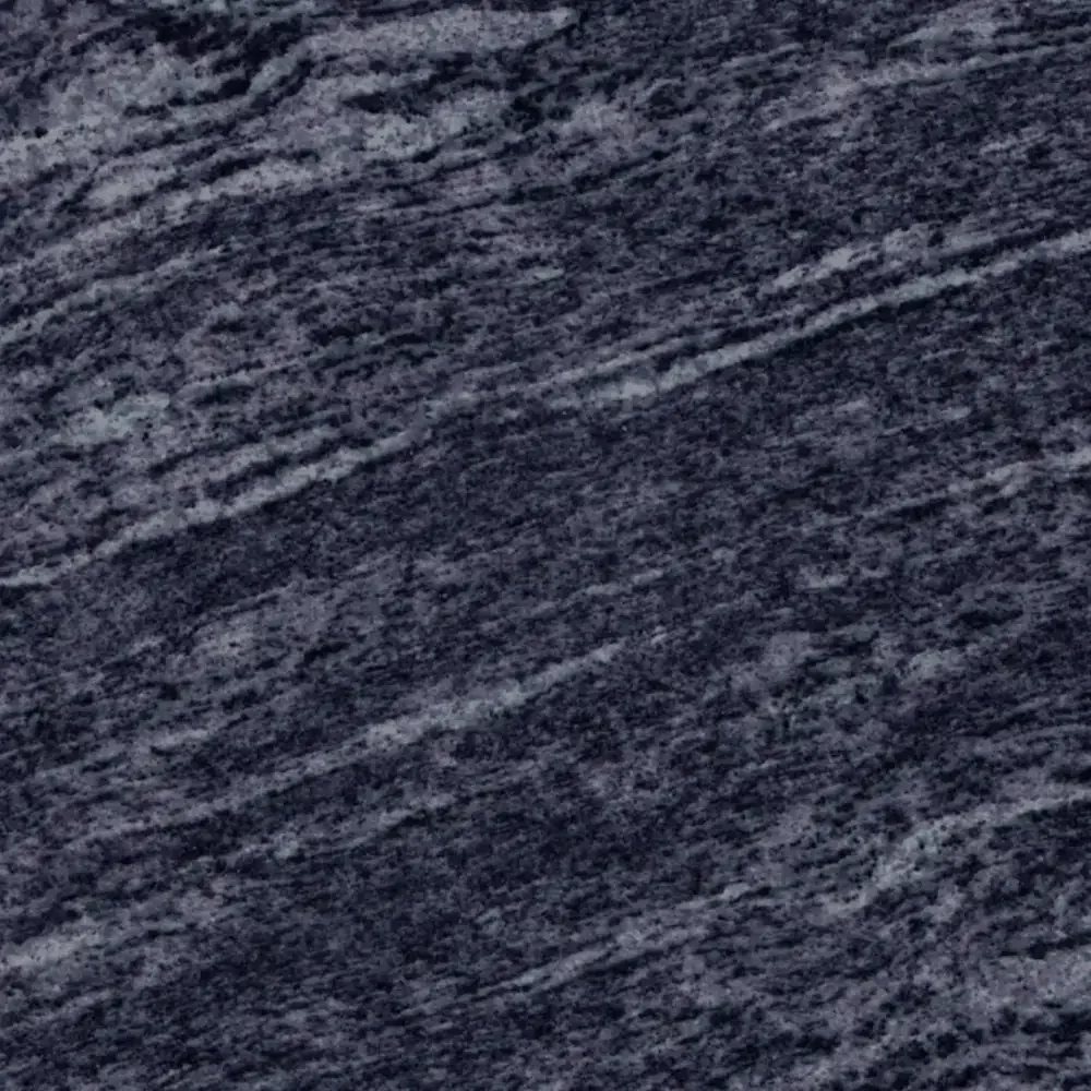 Blue granite color sample