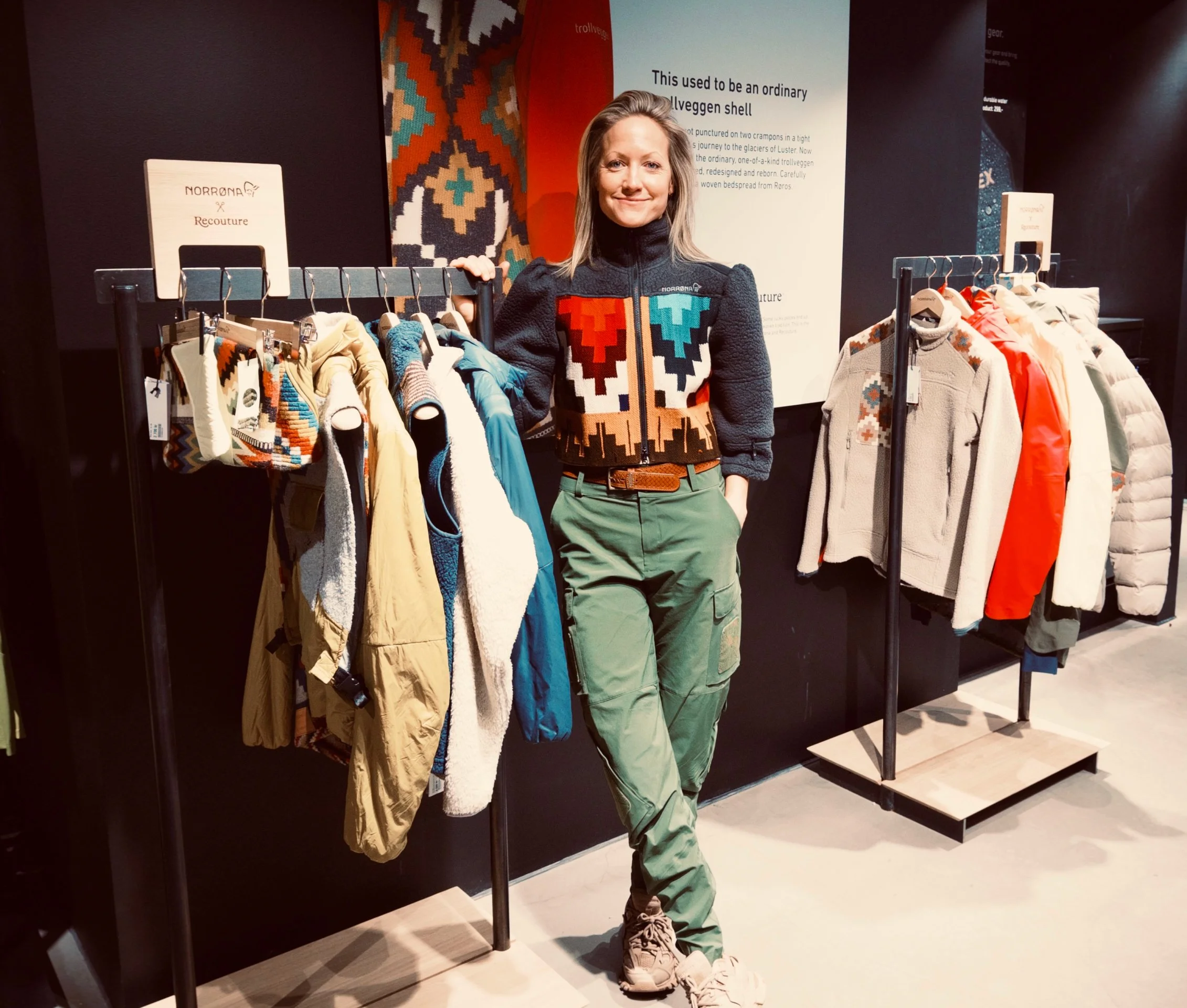 The tour began at home.